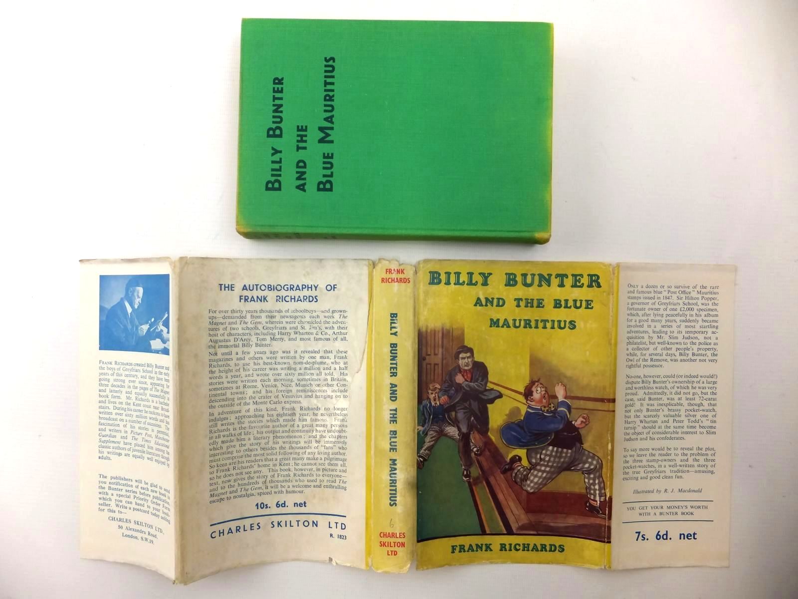 Photo of BILLY BUNTER AND THE BLUE MAURITIUS written by Richards, Frank illustrated by Macdonald, R.J. published by Charles Skilton Ltd. (STOCK CODE: 2124035)  for sale by Stella & Rose's Books