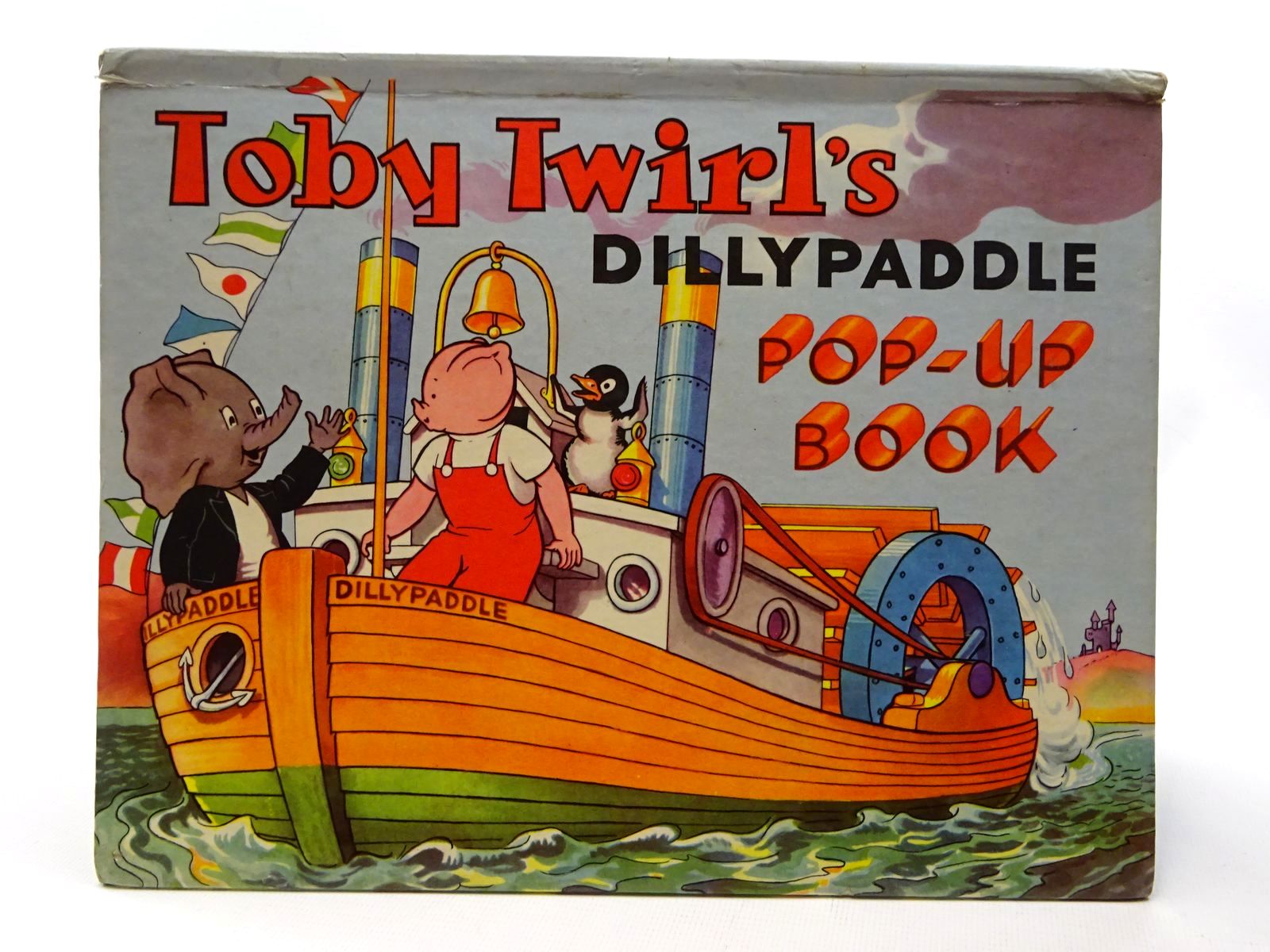 Photo of TOBY TWIRL'S DILLYPADDLE POP-UP BOOK- Stock Number: 2124277