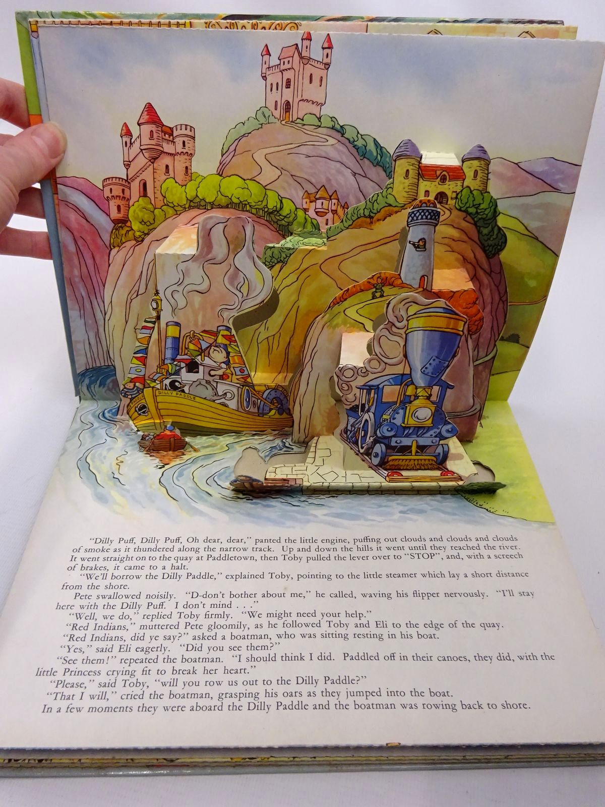 Photo of TOBY TWIRL'S DILLYPADDLE POP-UP BOOK published by Sampson Low (STOCK CODE: 2124279)  for sale by Stella & Rose's Books