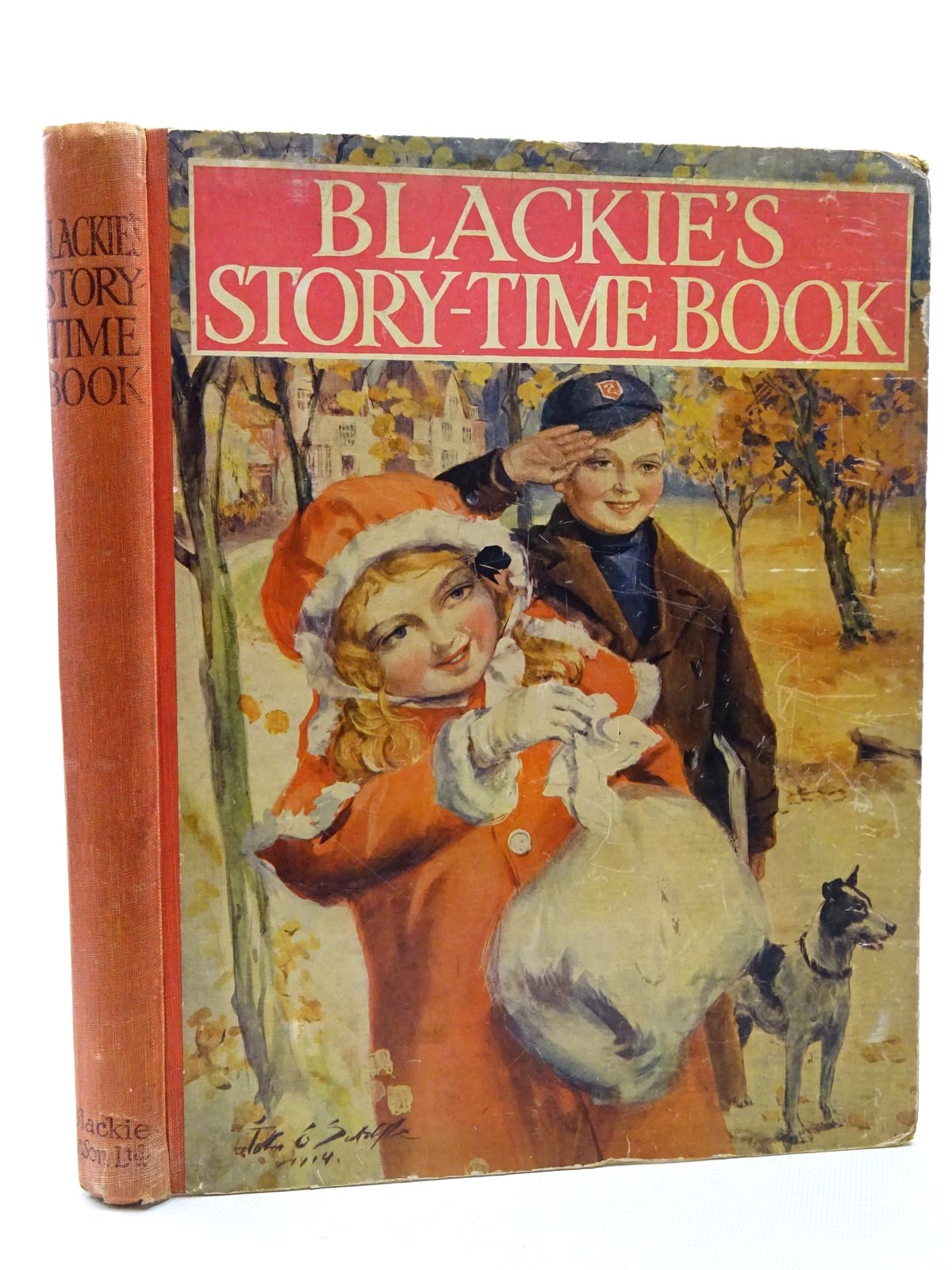 Photo of BLACKIE'S STORY-TIME BOOK written by Tent, Chris
Davidson, Gladys
Wilson, Theodora Wilson
Byron, May
Harrison, Florence
et al,  illustrated by Richardson, Agnes
Maybank, Thomas
Earnshaw, Harold C.
Wain, Louis
Harrison, Florence
Buchanan, N.
Cowham, Hilda
Brock, H.M.
et al.,  published by Blackie & Son Ltd. (STOCK CODE: 2124405)  for sale by Stella & Rose's Books