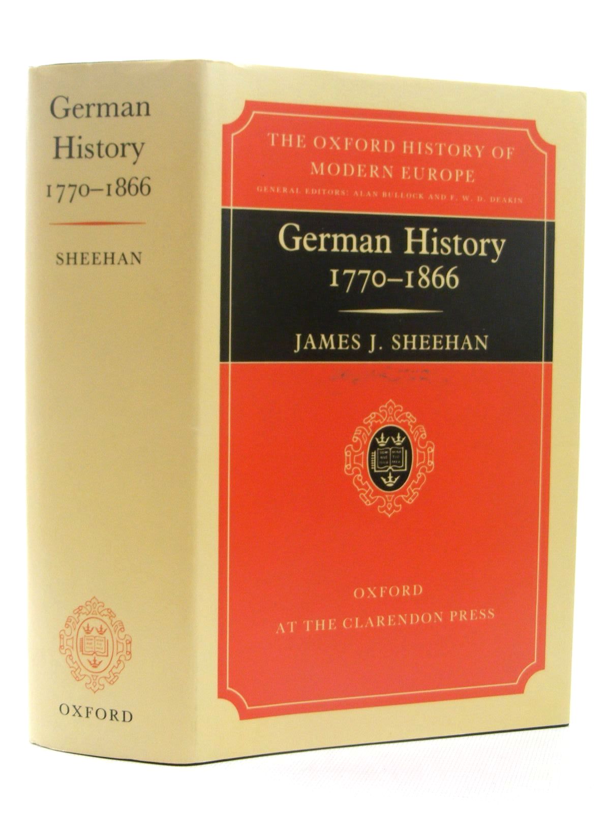 Stella & Rose's Books GERMAN HISTORY 17701866 Written By James J