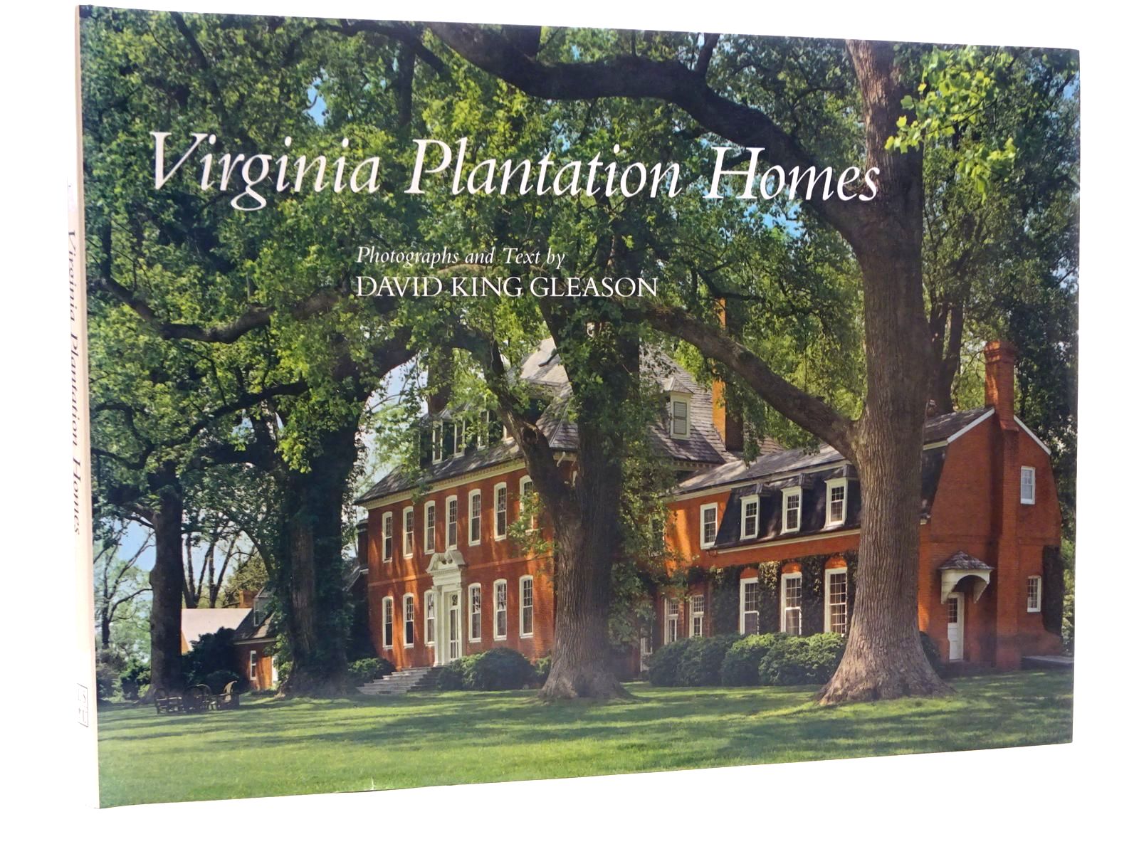 Photo of VIRGINIA PLANTATION HOMES written by Gleason, David King published by Louisiana State University Press (STOCK CODE: 2126073)  for sale by Stella & Rose's Books
