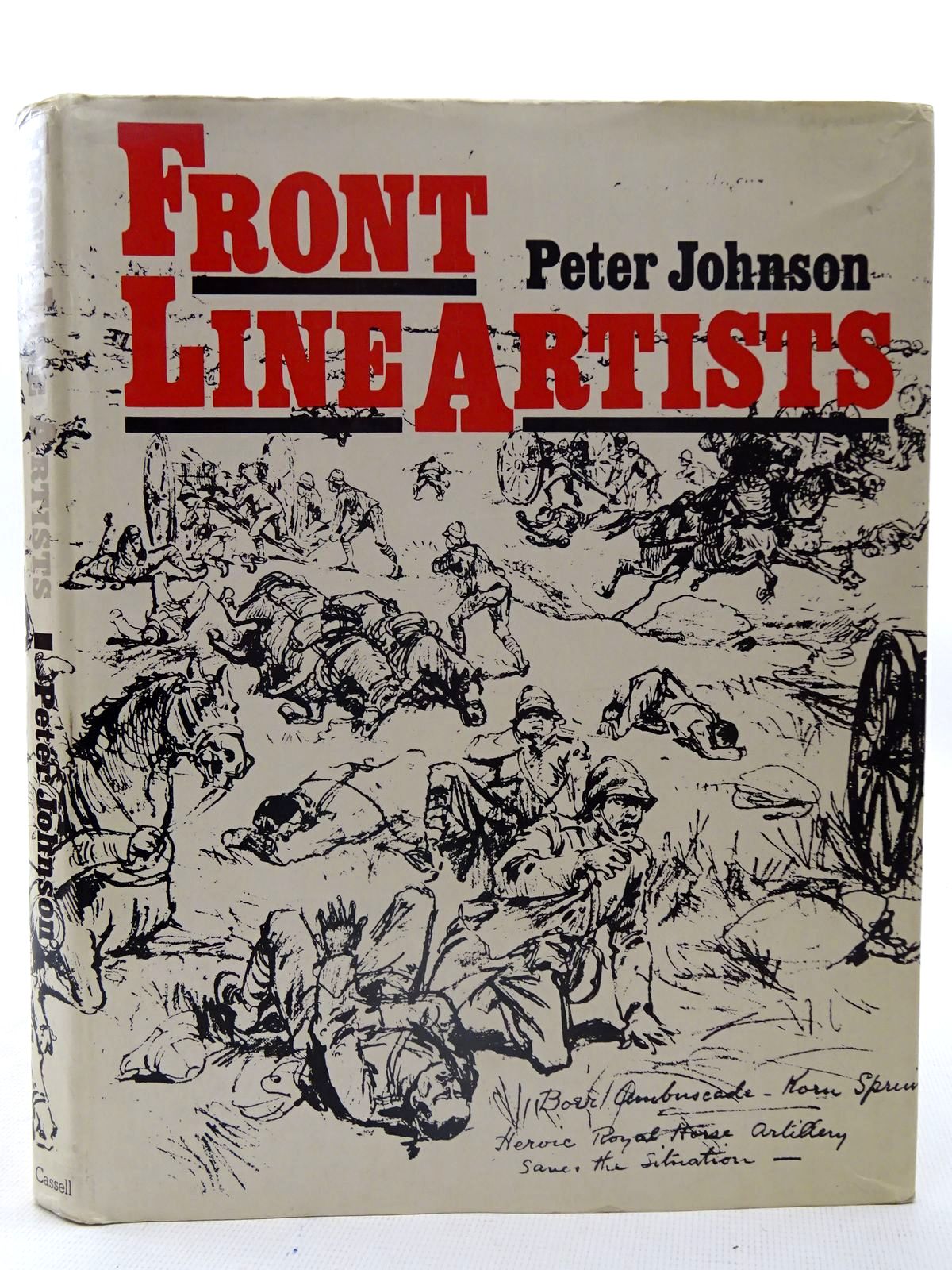 Photo of FRONT LINE ARTISTS written by Johnson, Peter published by Cassell (STOCK CODE: 2126209)  for sale by Stella & Rose's Books