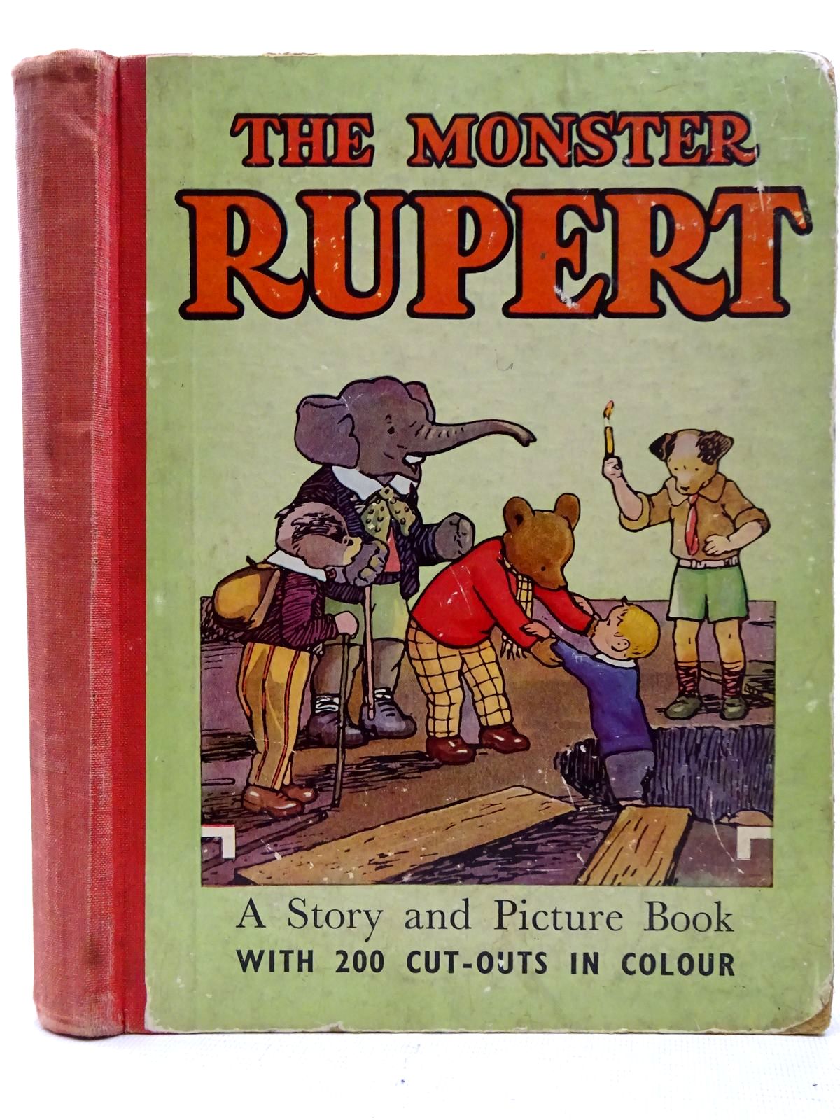 Photo of THE MONSTER RUPERT written by Tourtel, Mary illustrated by Tourtel, Mary published by Sampson Low, Marston &amp; Co. Ltd. (STOCK CODE: 2126450)  for sale by Stella & Rose's Books