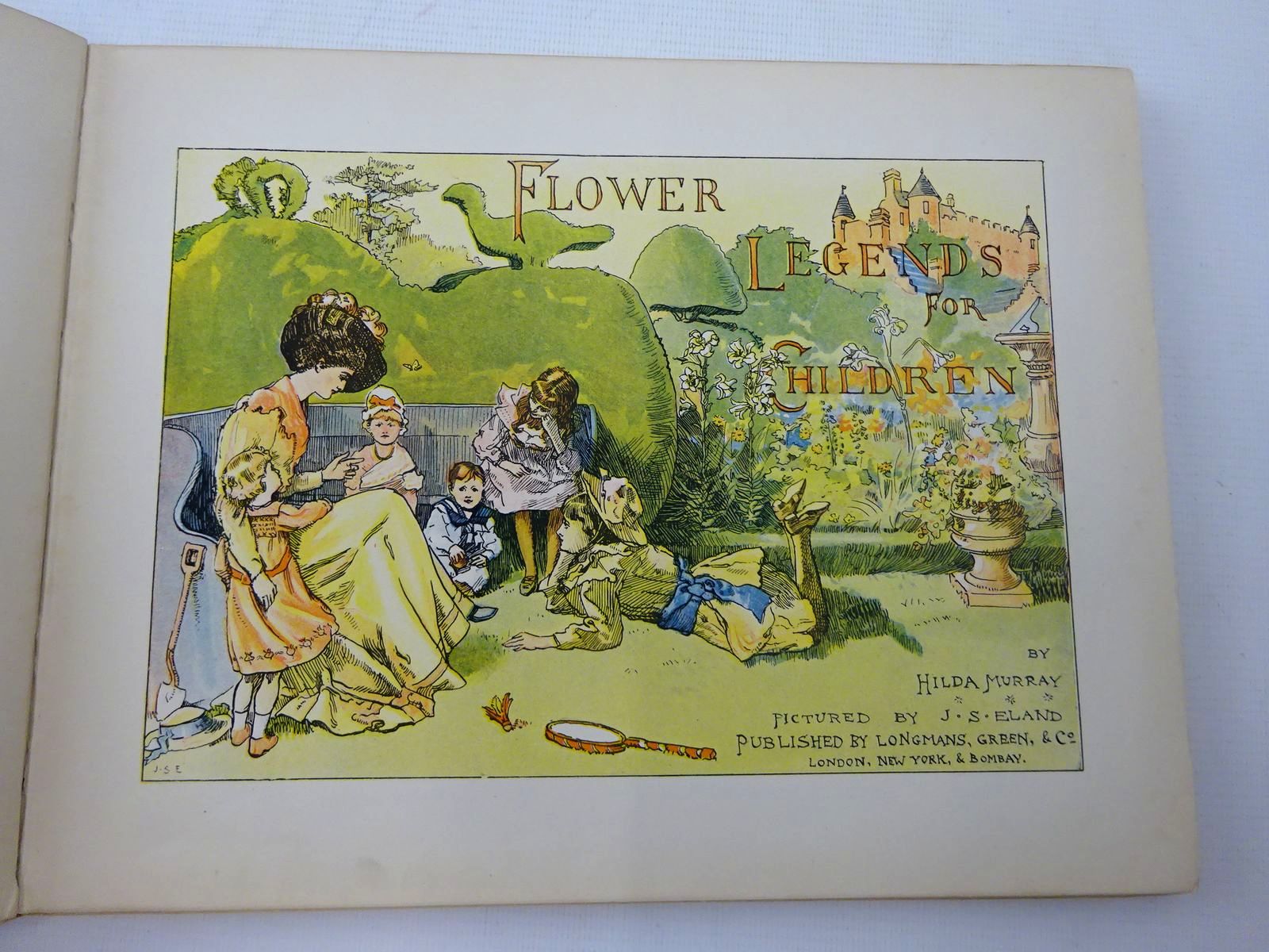 Photo of FLOWER LEGENDS FOR CHILDREN written by Murray, Hilda illustrated by Eland, J.S. published by Longmans, Green & Co. (STOCK CODE: 2126687)  for sale by Stella & Rose's Books