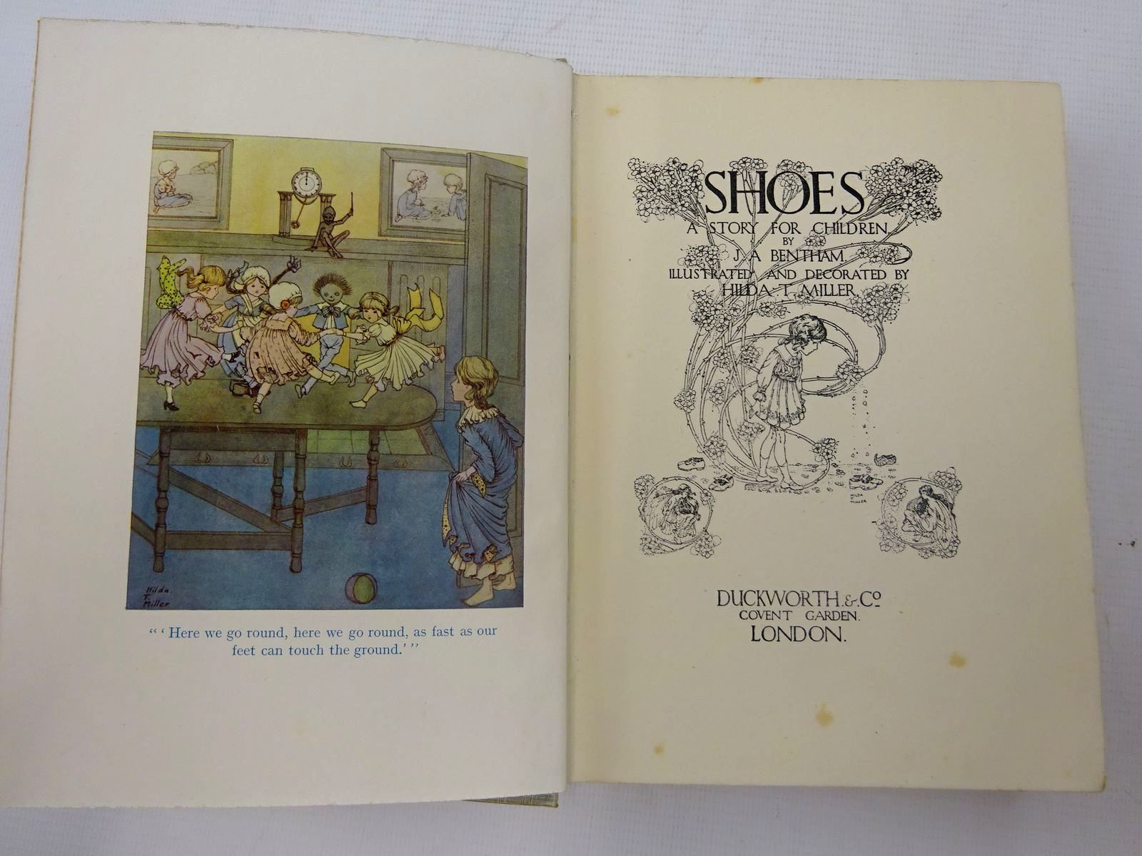 Photo of SHOES written by Bentham, J.A. illustrated by Miller, Hilda T. published by Duckworth & Co. (STOCK CODE: 2126692)  for sale by Stella & Rose's Books