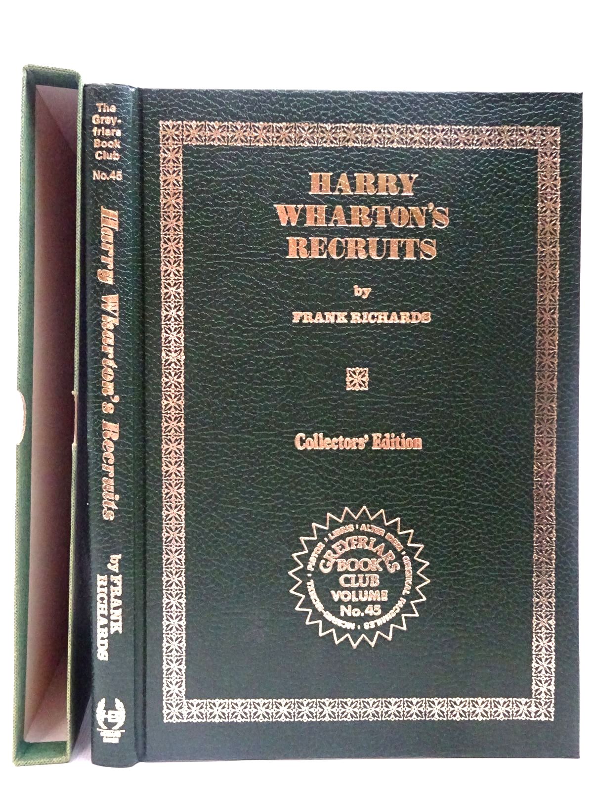Photo of HARRY WHARTON'S RECRUITS written by Richards, Frank published by Howard Baker (STOCK CODE: 2126789)  for sale by Stella & Rose's Books