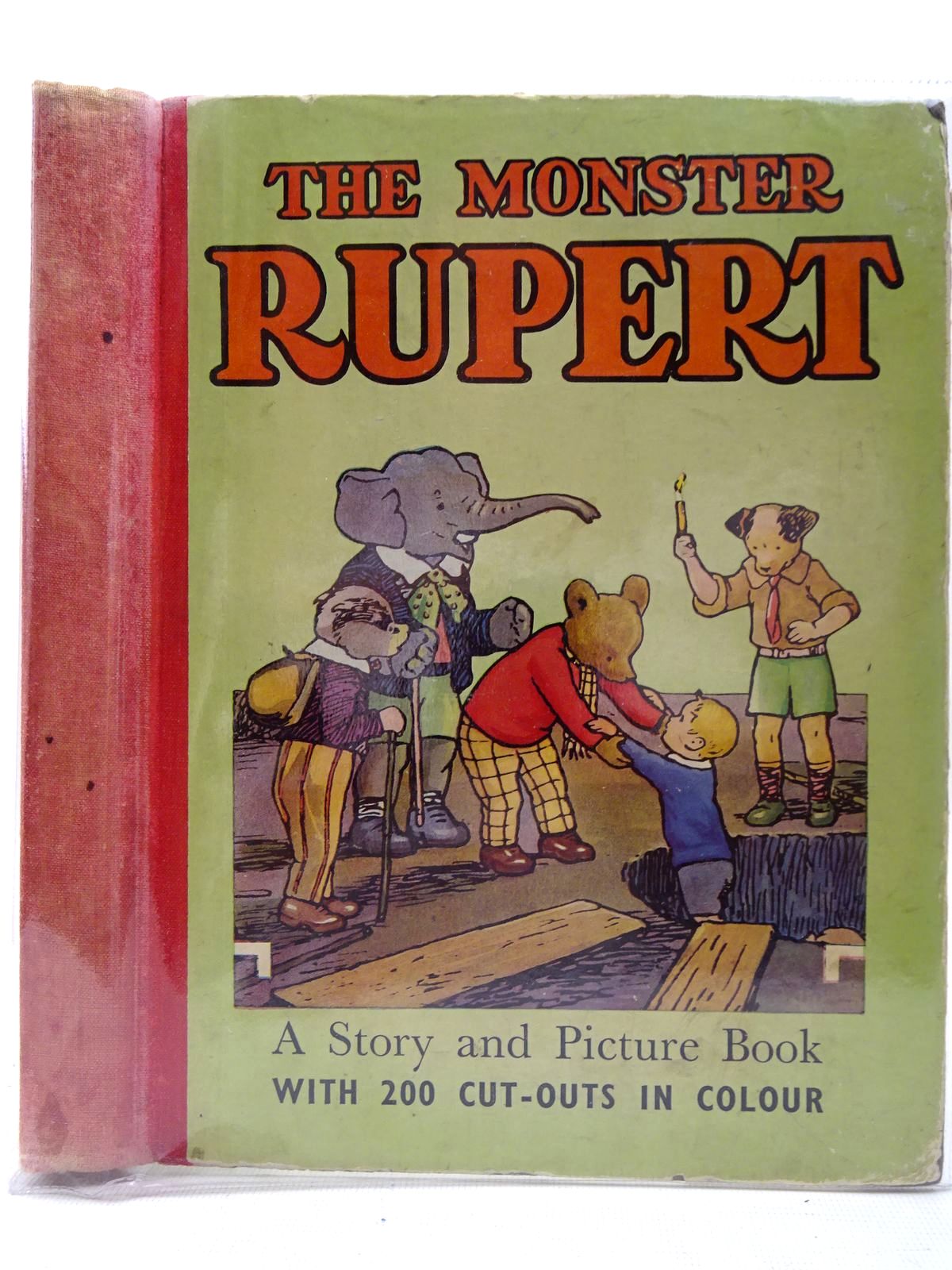 Photo of THE MONSTER RUPERT written by Tourtel, Mary illustrated by Tourtel, Mary published by Sampson Low, Marston &amp; Co. Ltd. (STOCK CODE: 2126822)  for sale by Stella & Rose's Books