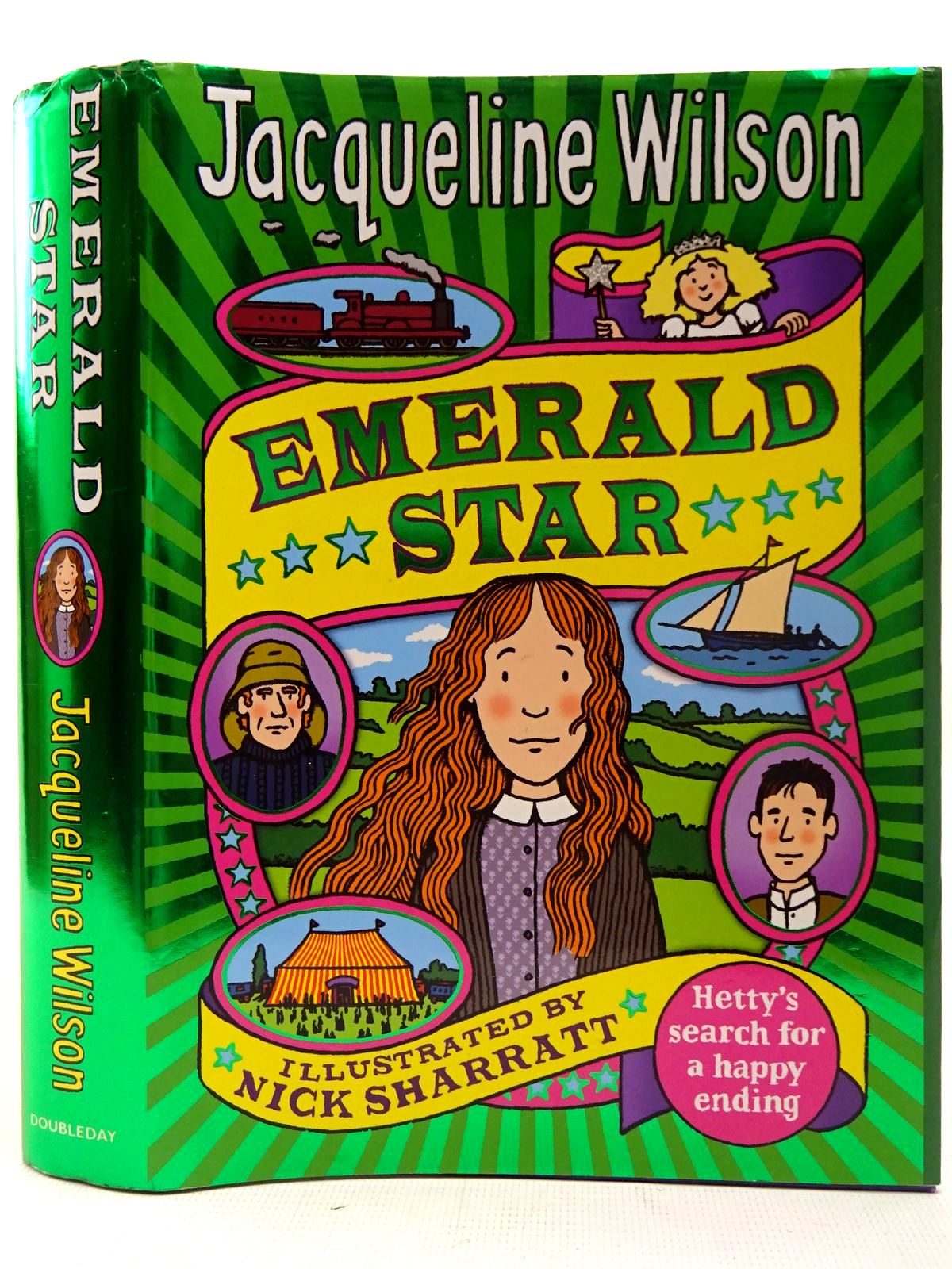 Photo of EMERALD STAR written by Wilson, Jacqueline illustrated by Sharratt, Nick published by Doubleday (STOCK CODE: 2126844)  for sale by Stella & Rose's Books