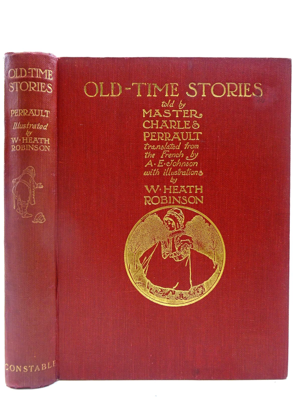 Photo of OLD-TIME STORIES written by Perrault, Charles illustrated by Robinson, W. Heath published by Constable &amp; Co. Ltd. (STOCK CODE: 2127499)  for sale by Stella & Rose's Books
