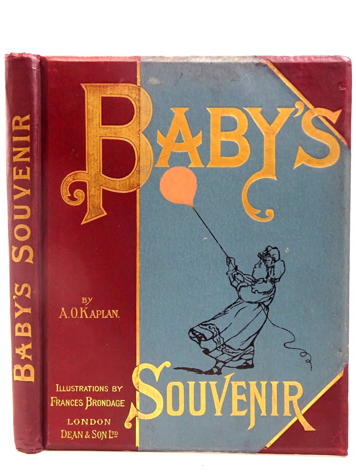 Photo of BABY'S SOUVENIR written by Kaplan, A.O. illustrated by Brundage, Frances published by Dean &amp; Son Ltd. (STOCK CODE: 2128230)  for sale by Stella & Rose's Books
