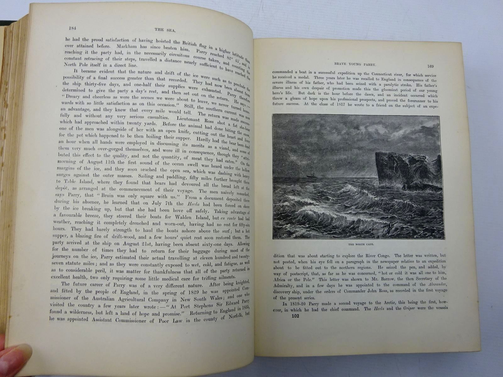 Photo of THE SEA (2 VOLUMES) written by Whymper, F. published by Cassell Petter & Galpin (STOCK CODE: 2128580)  for sale by Stella & Rose's Books