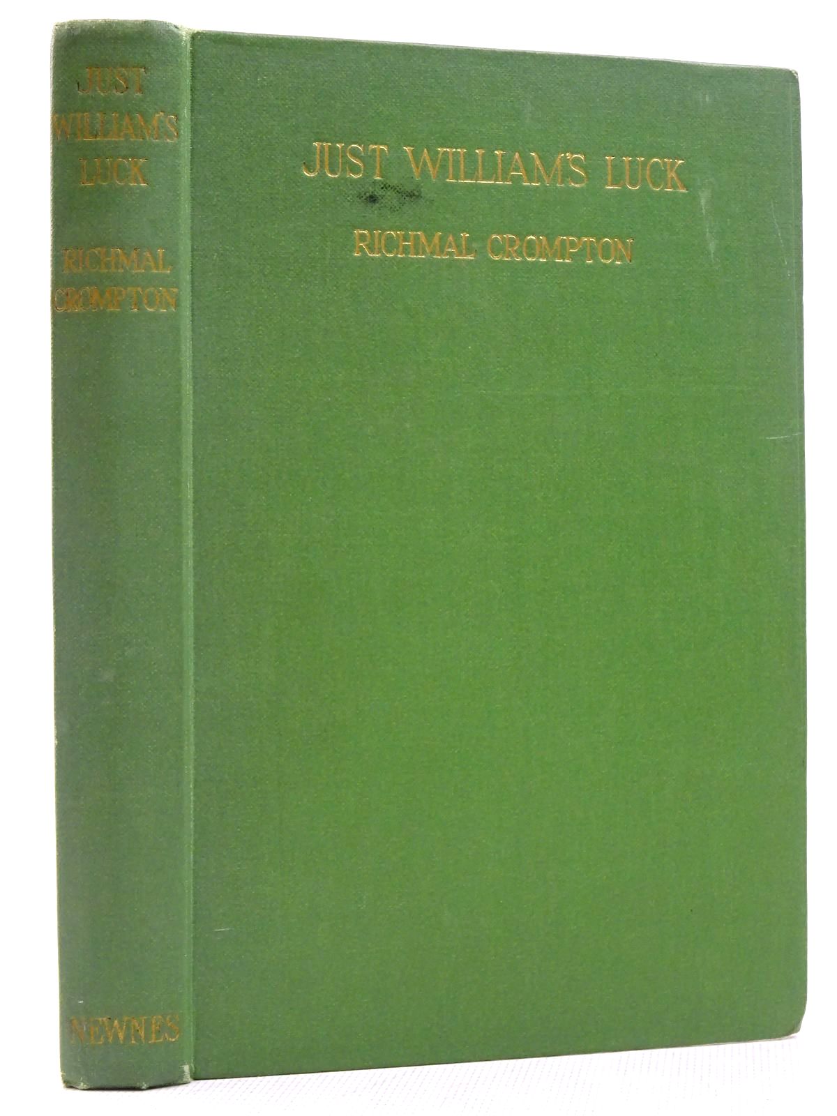 Photo of JUST WILLIAM'S LUCK written by Crompton, Richmal illustrated by Henry, Thomas published by George Newnes Ltd. (STOCK CODE: 2128981)  for sale by Stella & Rose's Books