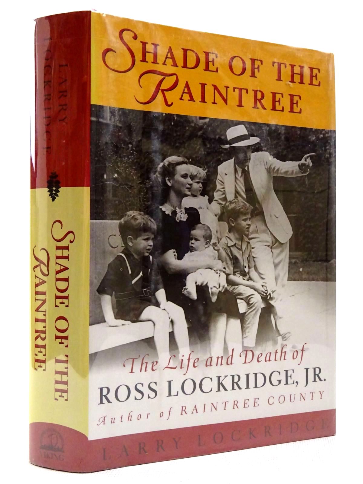 Photo of SHADE OF THE RAINTREE THE LIFE AND DEATH OF ROSS LOCKRIDGE, JR. AUTHOR OF RAINTREE COUNTY- Stock Number: 2129116