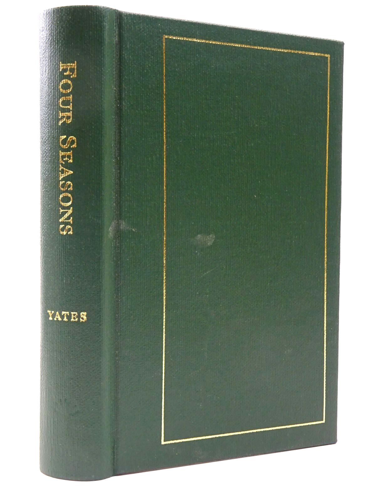 Photo of FOUR SEASONS BEING THE FISHING DIARIES OF CHRISTOPHER YATES JUNE 1977 - MARCH 1981 written by Yates, Christopher published by The Medlar Press (STOCK CODE: 2129510)  for sale by Stella & Rose's Books