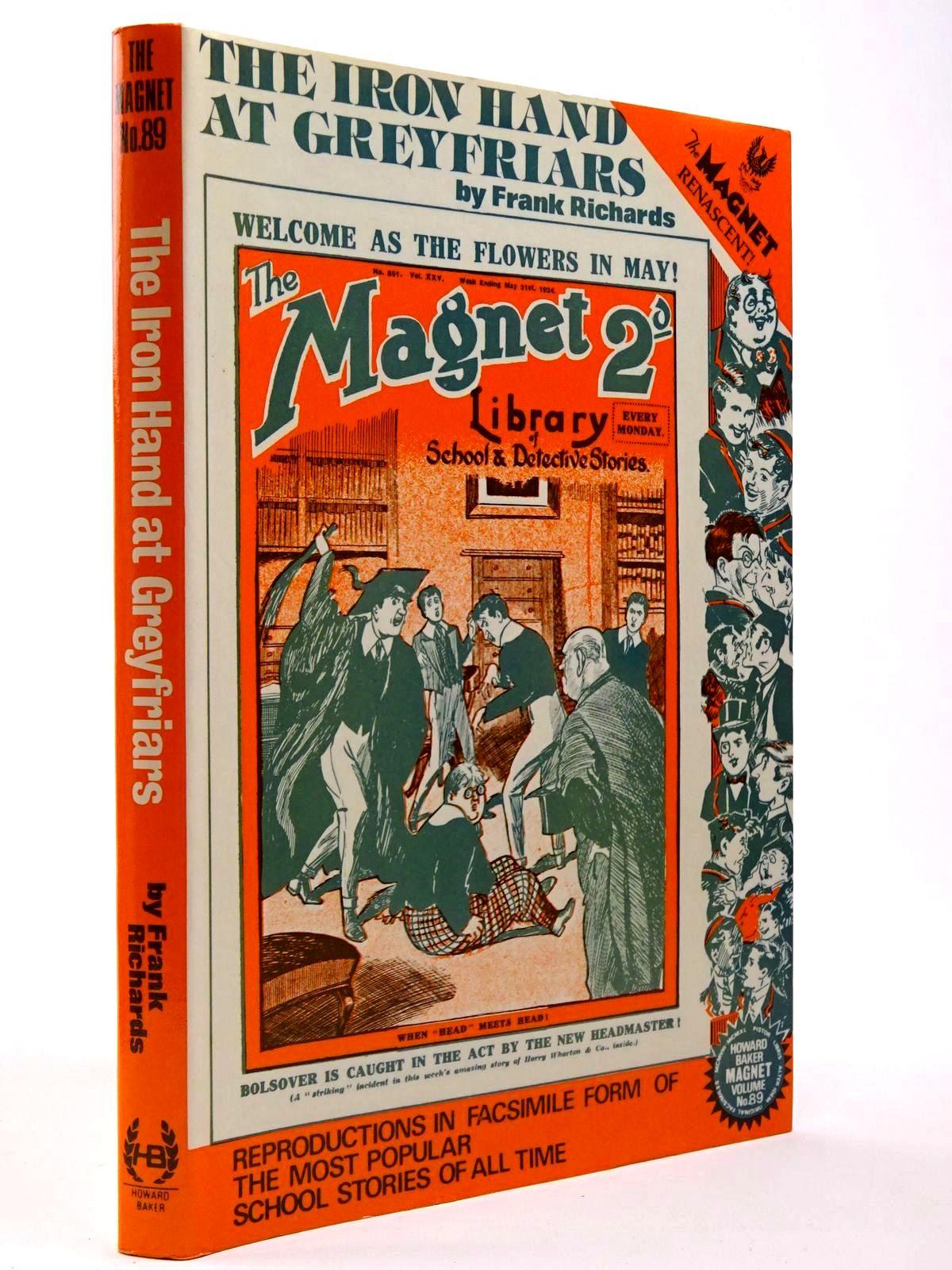 Stella & Rose's Books THE IRON HAND AT GREYFRIARS Written By Frank Richards, STOCK CODE 2129674