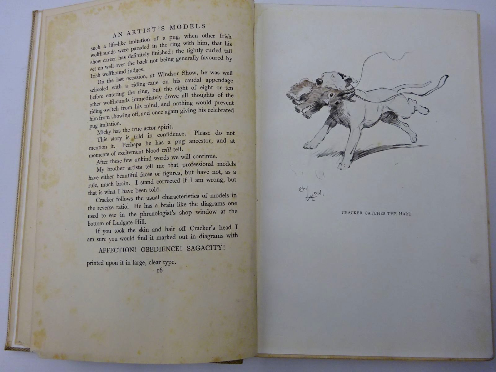 Photo of AN ARTIST'S MODELS written by Aldin, Cecil illustrated by Aldin, Cecil published by H. F. & G. Witherby (STOCK CODE: 2129858)  for sale by Stella & Rose's Books