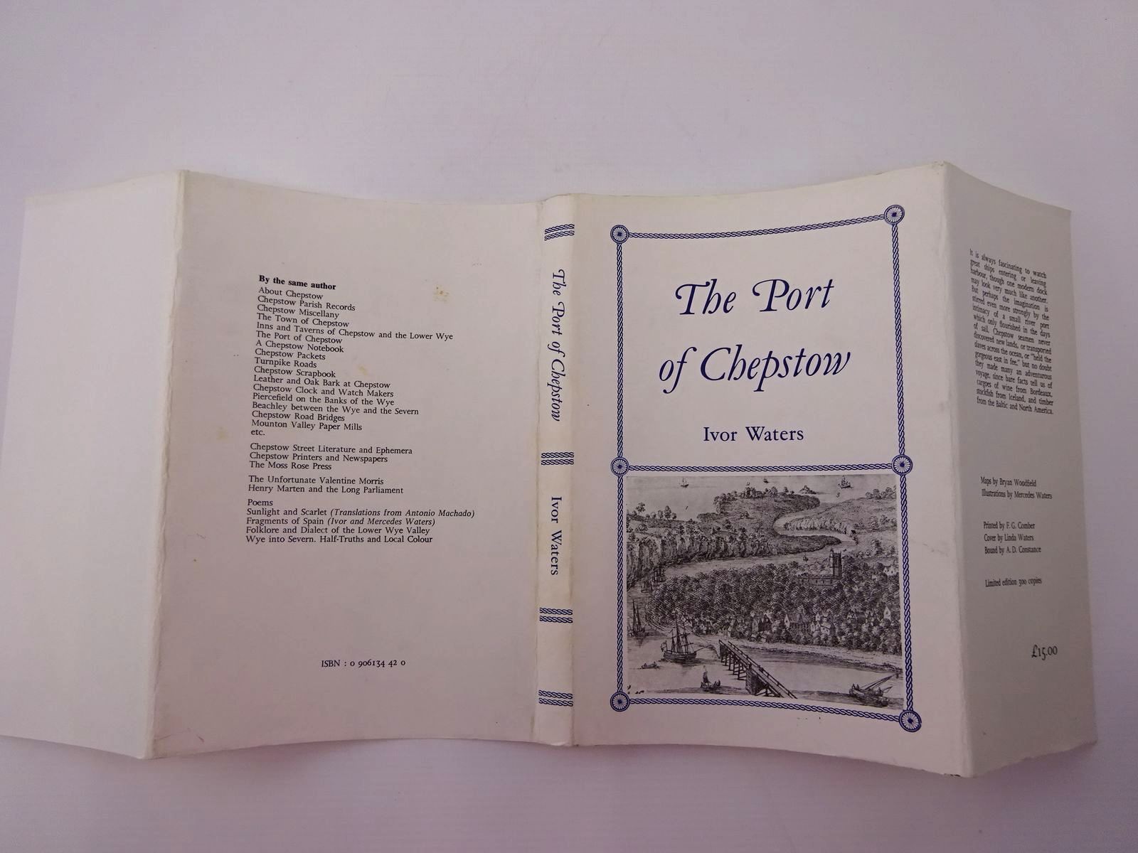 Photo of THE PORT OF CHEPSTOW written by Waters, Ivor illustrated by Waters, Mercedes
Woodfield, Bryan published by Moss Rose Press (STOCK CODE: 2130004)  for sale by Stella & Rose's Books