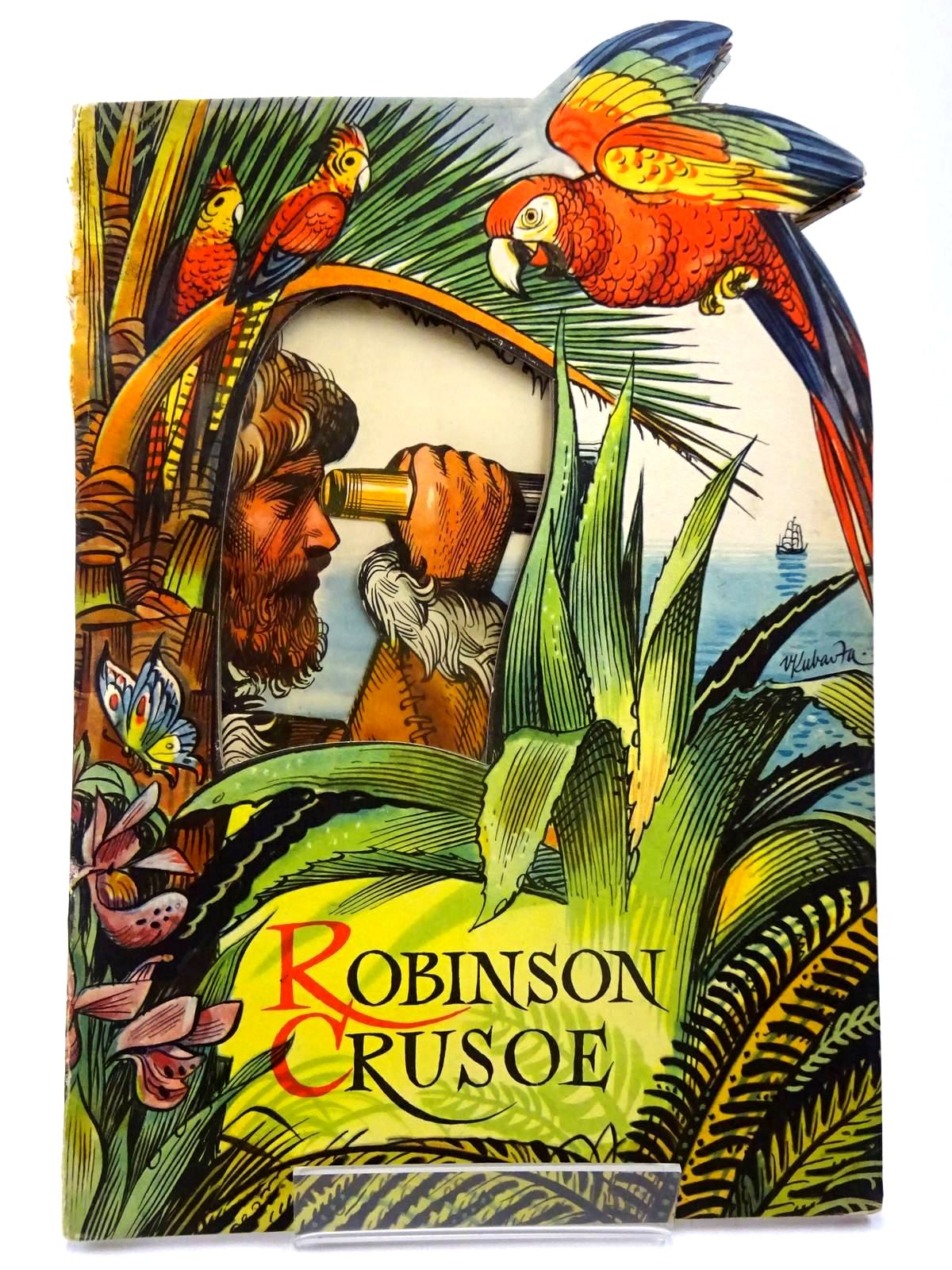Photo of ROBINSON CRUSOE illustrated by Kubasta, Vojtech published by Bancroft & Co.(Publishers) Ltd. (STOCK CODE: 2130266)  for sale by Stella & Rose's Books