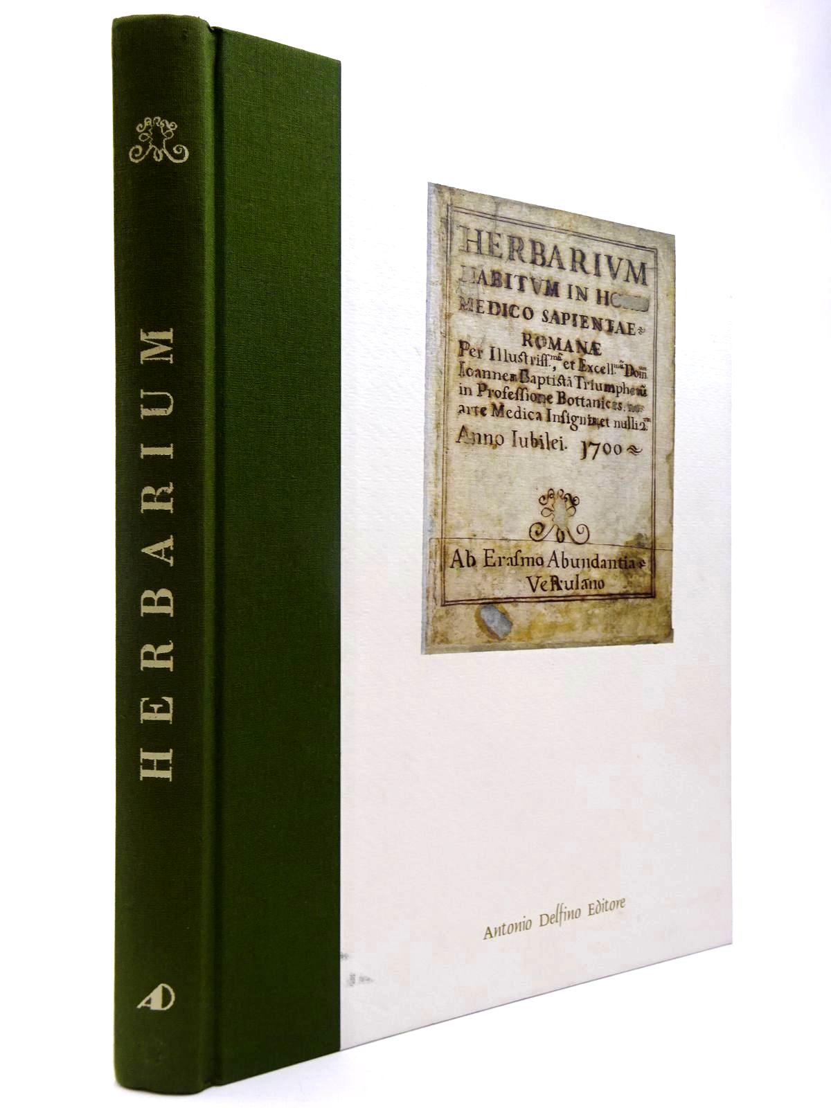 Photo of HERBARIUM HABITUM IN HORTO MEDICO SAPIENTIAE ROMANAE ANNO LUBILEI 1700- Stock Number: 2130369