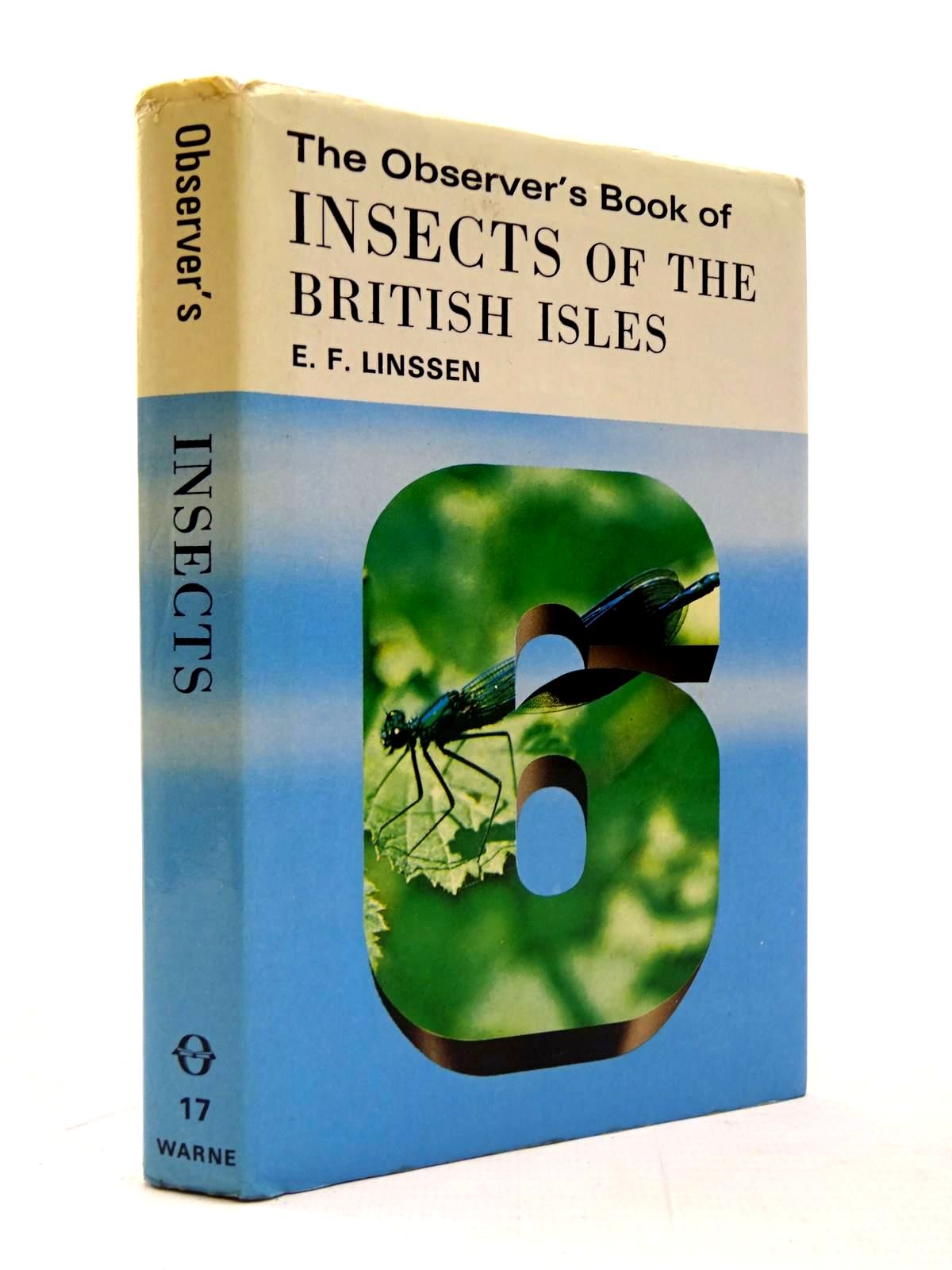 Photo of THE OBSERVER'S BOOK OF INSECTS OF THE BRITISH ISLES (CYANAMID WRAPPER) written by Linssen, E.F. illustrated by Riley, Gordon published by Frederick Warne (STOCK CODE: 2130454)  for sale by Stella & Rose's Books