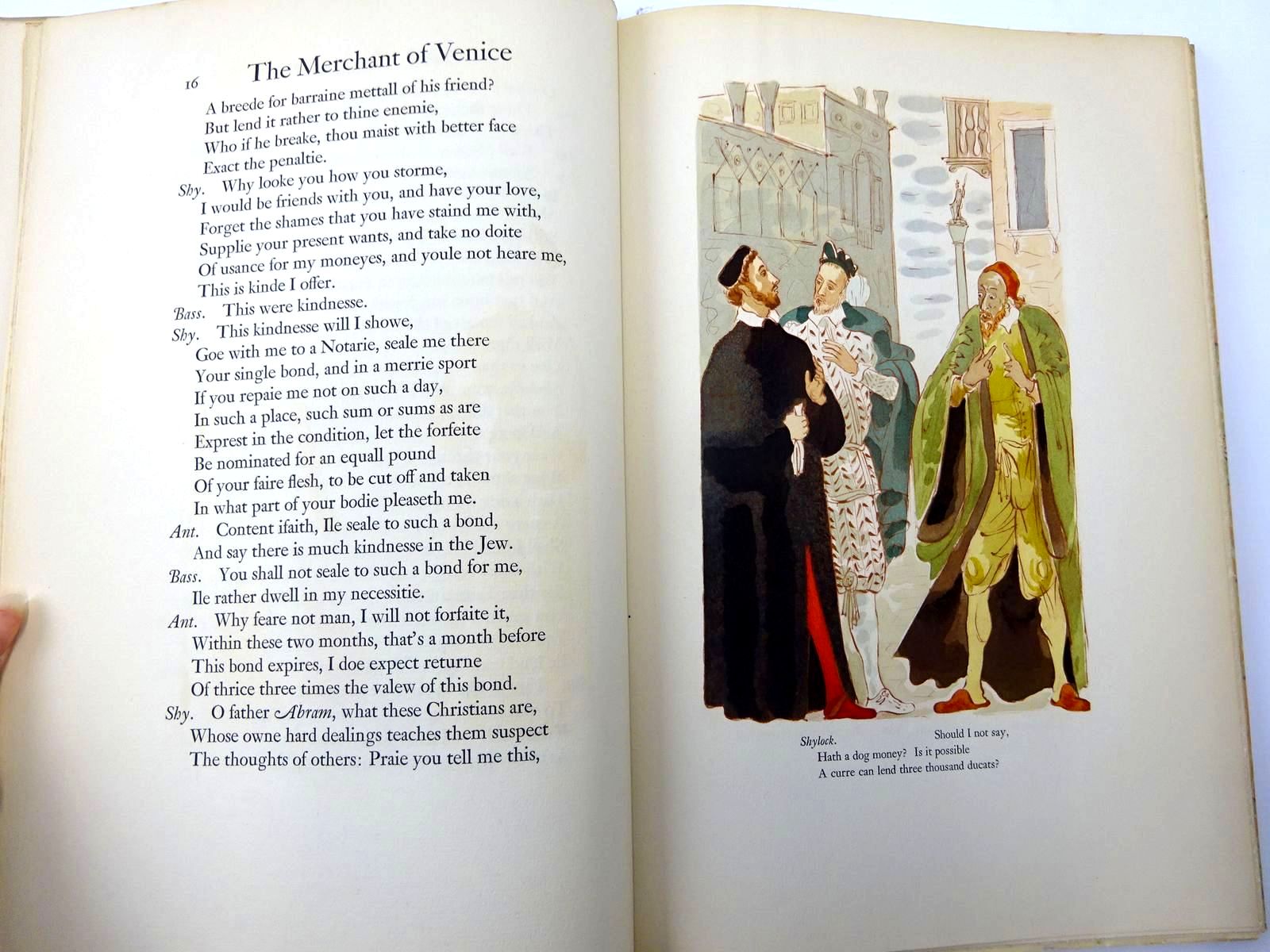 Photo of THE MERCHANT OF VENICE written by Shakespeare, William
Farjeon, Herbert illustrated by Sussan, Rene Ben published by The Limited Editions Club (STOCK CODE: 2130462)  for sale by Stella & Rose's Books