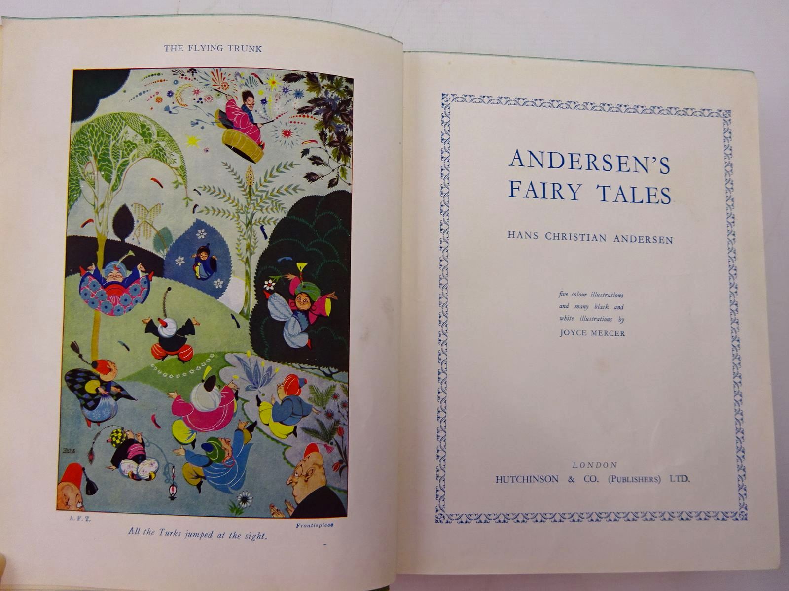Photo of ANDERSEN'S FAIRY TALES written by Andersen, Hans Christian illustrated by Mercer, Joyce published by Hutchinson & Co. Ltd (STOCK CODE: 2130573)  for sale by Stella & Rose's Books