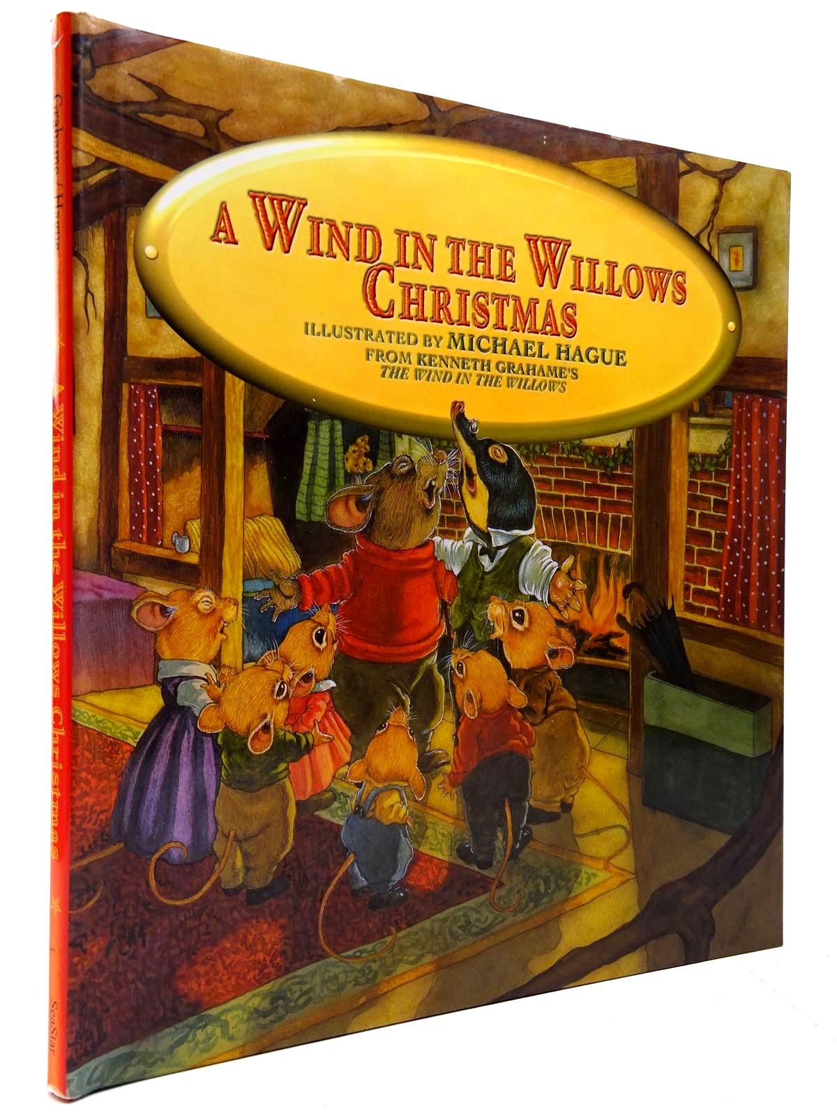 Photo of A WIND IN THE WILLOWS CHRISTMAS written by Grahame, Kenneth illustrated by Hague, Michael published by SeaStar Books (STOCK CODE: 2130610)  for sale by Stella & Rose's Books