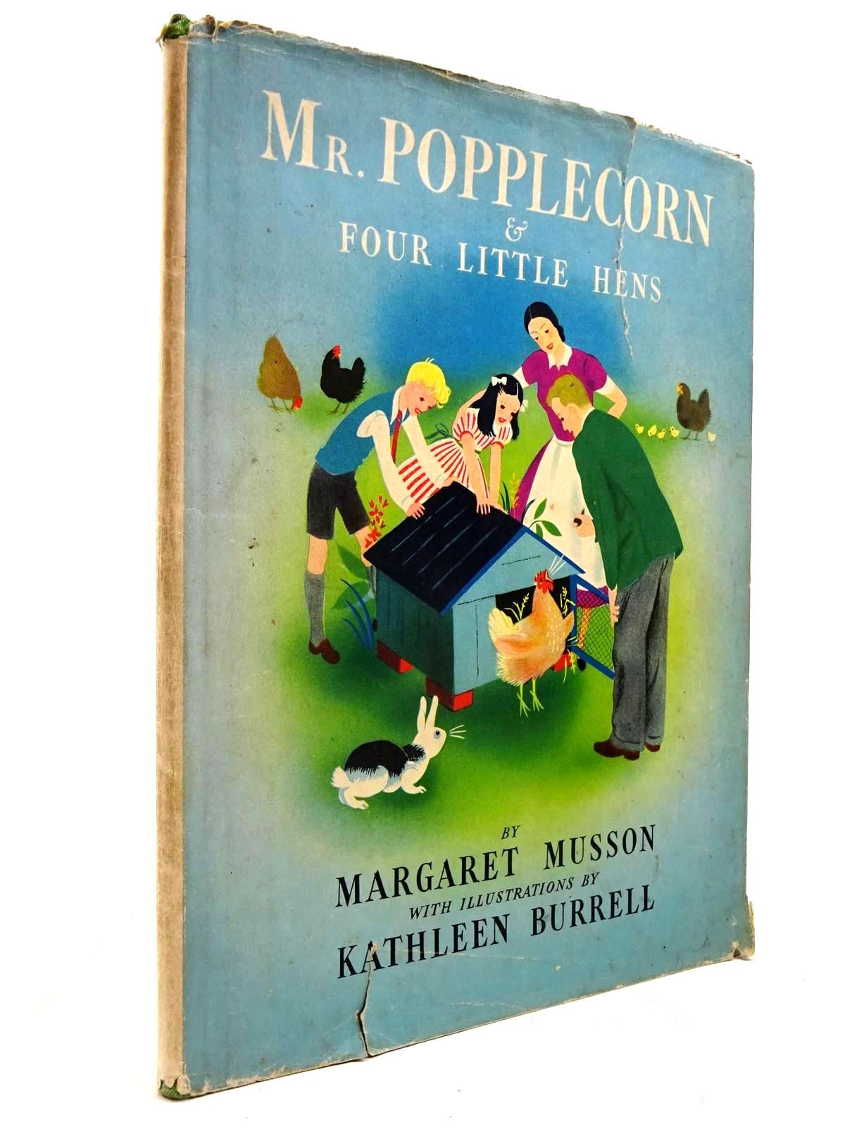 Photo of MR POPPLECORN & FOUR LITTLE HENS written by Musson, Margaret illustrated by Burrell, Kathleen published by George G. Harrap &amp; Co. Ltd. (STOCK CODE: 2130652)  for sale by Stella & Rose's Books