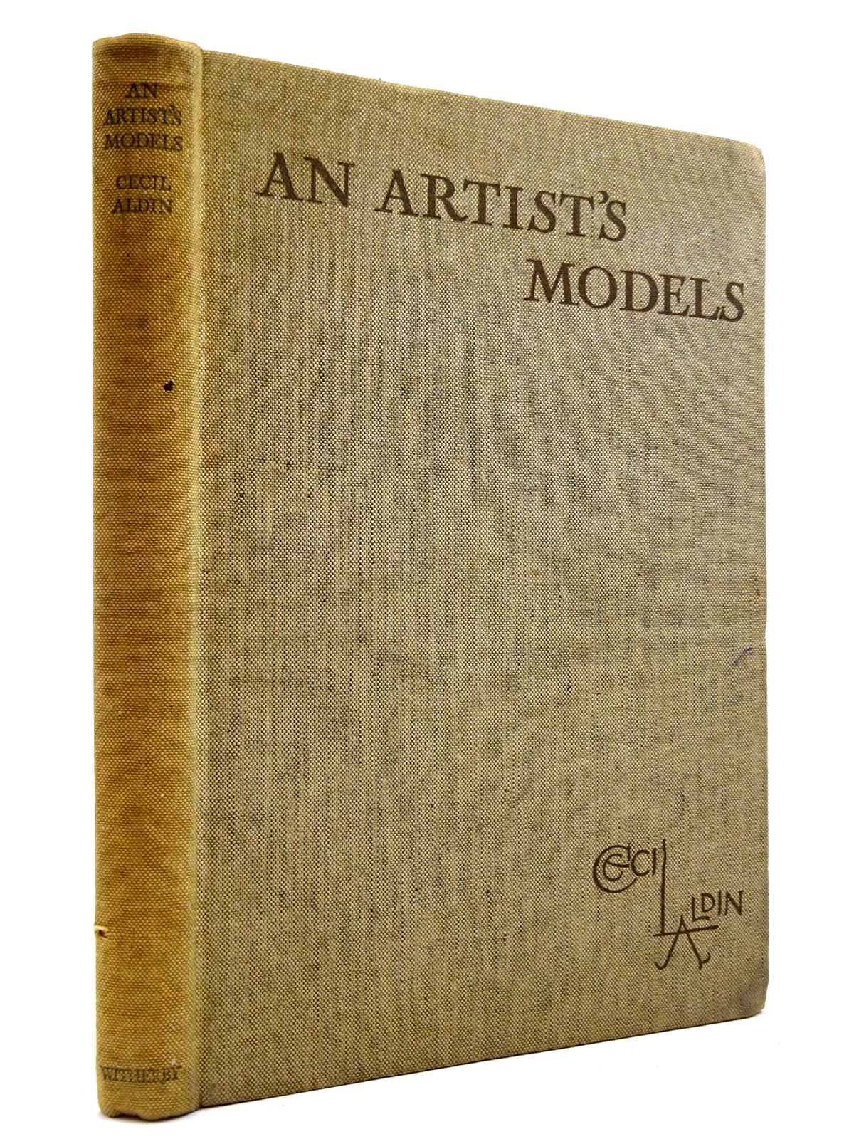 Photo of AN ARTIST'S MODELS written by Aldin, Cecil illustrated by Aldin, Cecil published by H. F. & G. Witherby (STOCK CODE: 2130753)  for sale by Stella & Rose's Books