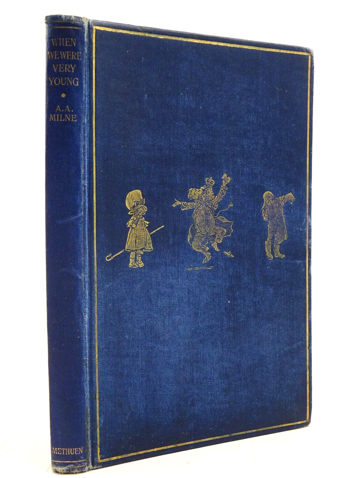 Photo of WHEN WE WERE VERY YOUNG written by Milne, A.A. illustrated by Shepard, E.H. published by Methuen &amp; Co. Ltd. (STOCK CODE: 2130761)  for sale by Stella & Rose's Books