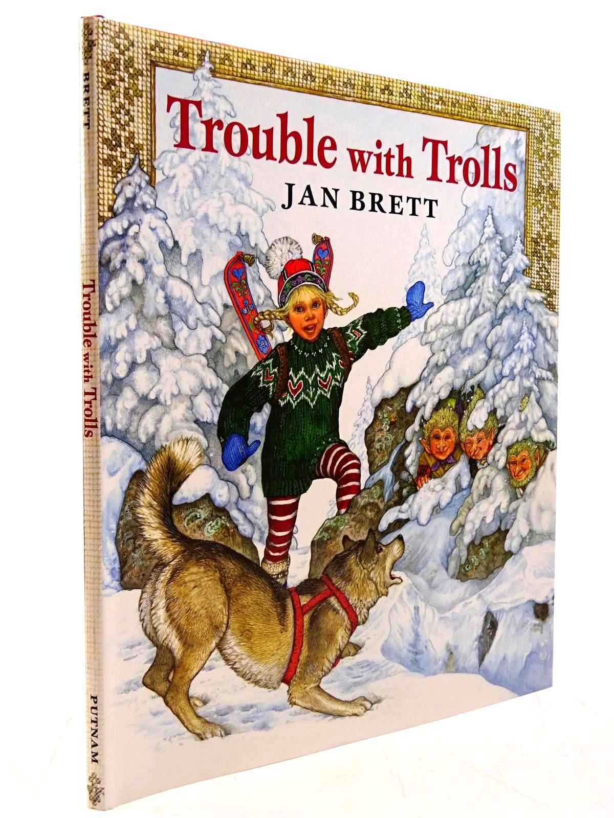 Photo of TROUBLE WITH TROLLS written by Brett, Jan illustrated by Brett, Jan published by G.P. Putnam's Sons (STOCK CODE: 2130791)  for sale by Stella & Rose's Books