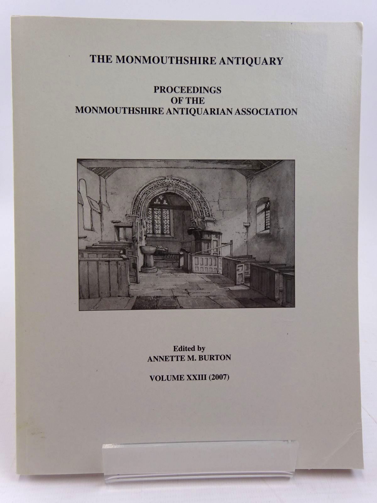 Photo of THE MONMOUTHSHIRE ANTIQUARY VOLUME XXIII written by Burton, Annette M. published by Monmouthshire Antiquarian Association (STOCK CODE: 2130960)  for sale by Stella & Rose's Books