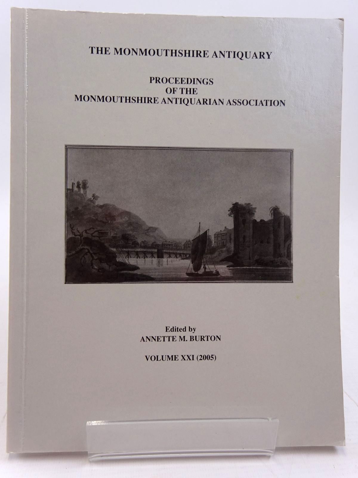 Photo of THE MONMOUTHSHIRE ANTIQUARY VOLUME XXI written by Burton, Annette M. published by Monmouthshire Antiquarian Association (STOCK CODE: 2130967)  for sale by Stella & Rose's Books