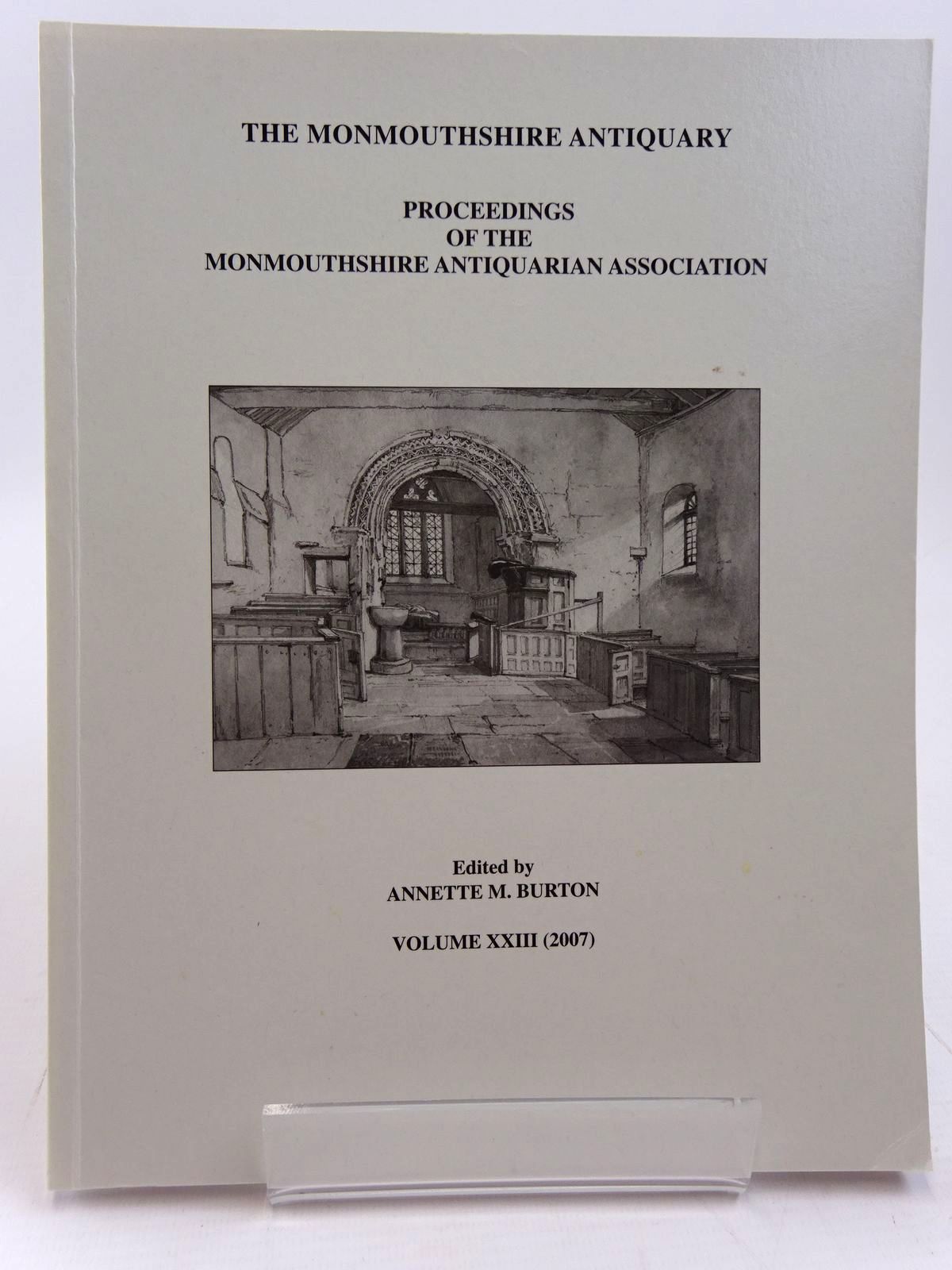 Photo of THE MONMOUTHSHIRE ANTIQUARY VOLUME XXIII written by Burton, Annette M. published by Monmouthshire Antiquarian Association (STOCK CODE: 2130968)  for sale by Stella & Rose's Books