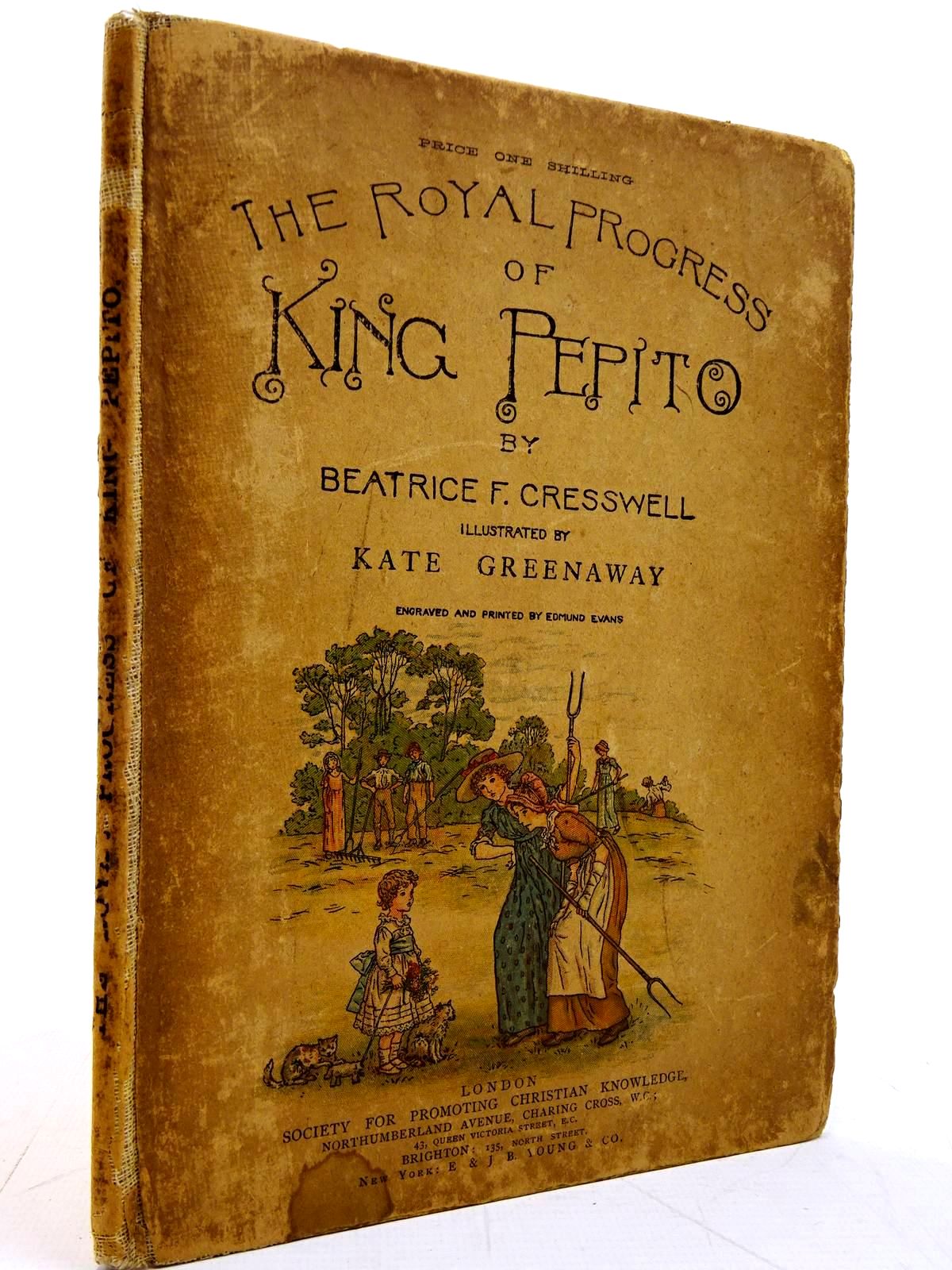 Photo of THE ROYAL PROGRESS OF KING PEPITO written by Cresswell, Beatrix F. illustrated by Greenaway, Kate published by Society for Promoting Christian Knowledge (STOCK CODE: 2131018)  for sale by Stella & Rose's Books