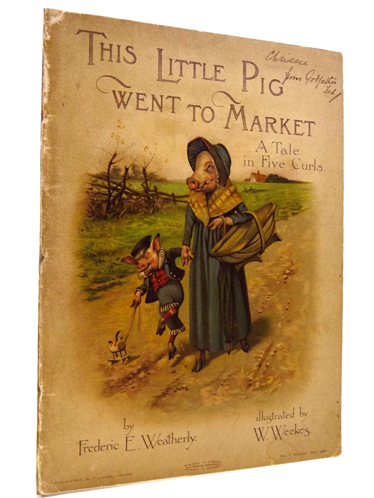 Photo of THIS LITTLE PIG WENT TO MARKET A TALE IN FIVE CURLS- Stock Number: 2131122