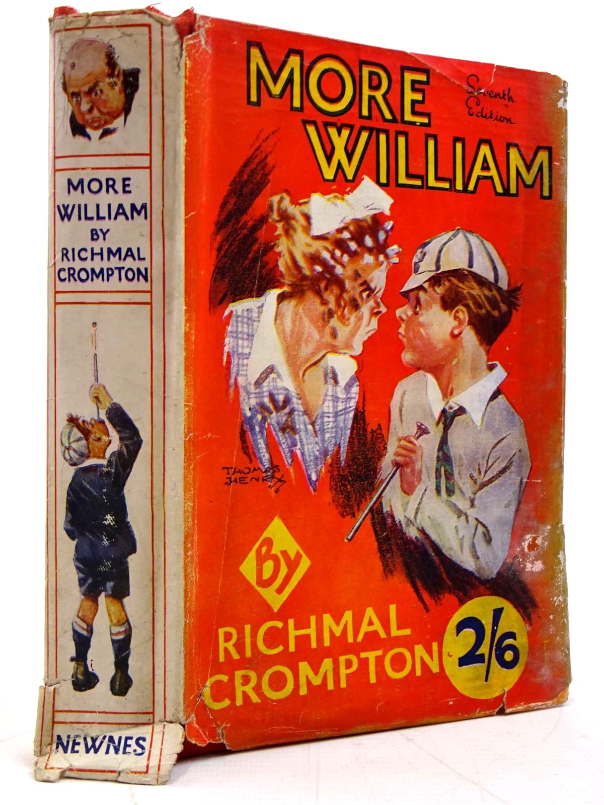 Photo of MORE WILLIAM written by Crompton, Richmal illustrated by Henry, Thomas published by George Newnes Limited (STOCK CODE: 2131340)  for sale by Stella & Rose's Books