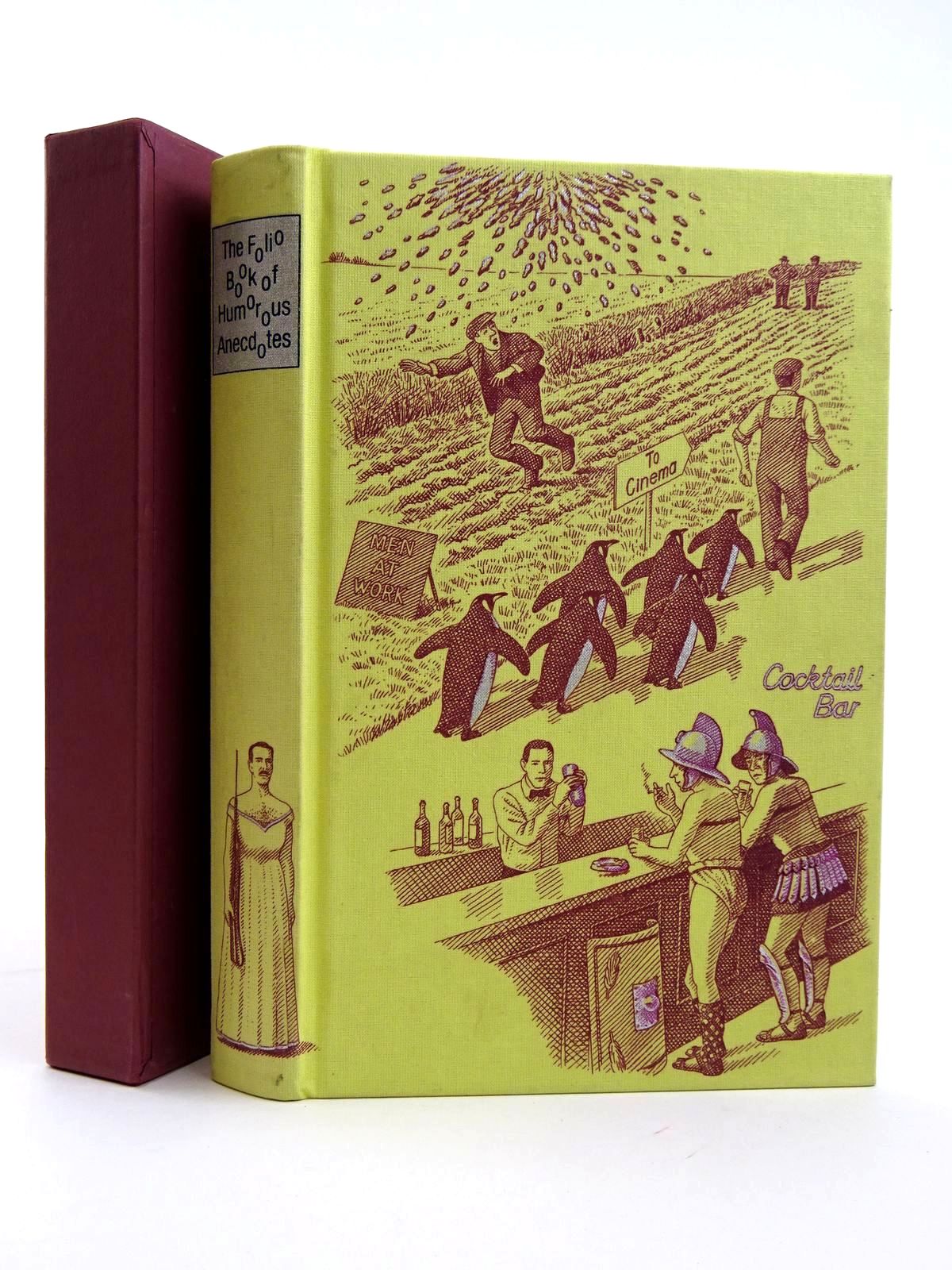 Photo of THE FOLIO BOOK OF HUMOROUS ANECDOTES written by Leeson, Edward illustrated by Hardcastle, Nick published by Folio Society (STOCK CODE: 2131644)  for sale by Stella & Rose's Books