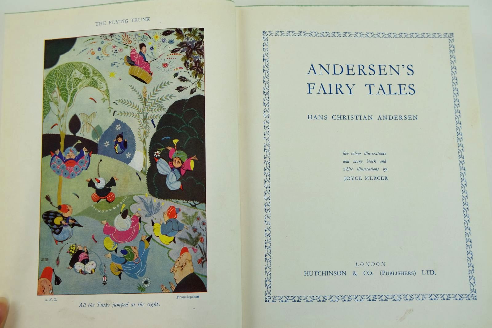 Photo of ANDERSEN'S FAIRY TALES written by Andersen, Hans Christian illustrated by Mercer, Joyce published by Hutchinson & Co. Ltd (STOCK CODE: 2132020)  for sale by Stella & Rose's Books
