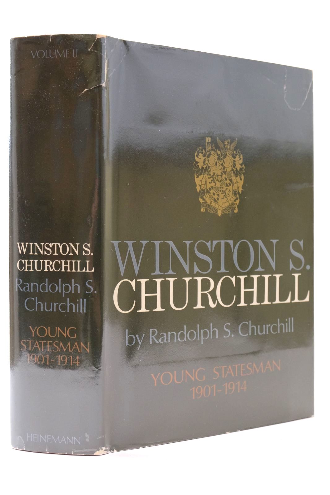 Photo of WINSTON S. CHURCHILL VOLUME II YOUNG STATESMAN 1901-1914 written by Churchill, Randolph S. published by Heinemann (STOCK CODE: 2132684)  for sale by Stella & Rose's Books