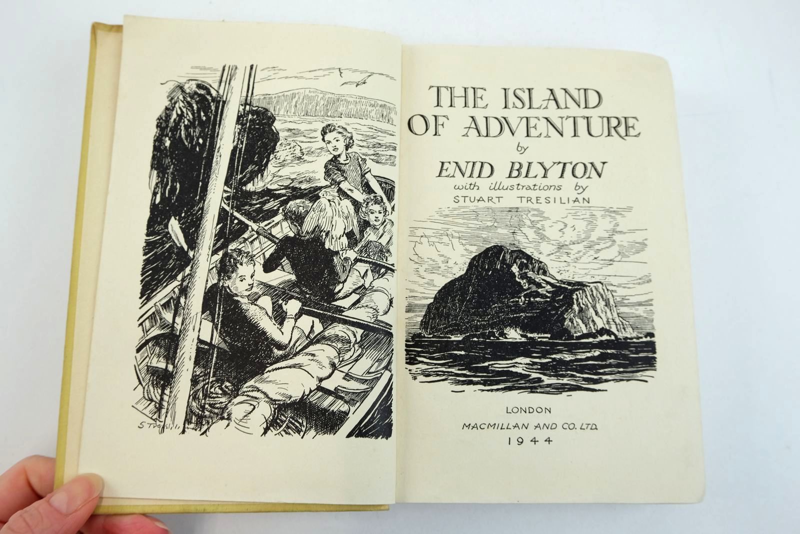 Photo of THE ISLAND OF ADVENTURE written by Blyton, Enid illustrated by Tresilian, Stuart published by Macmillan & Co. Ltd. (STOCK CODE: 2133200)  for sale by Stella & Rose's Books