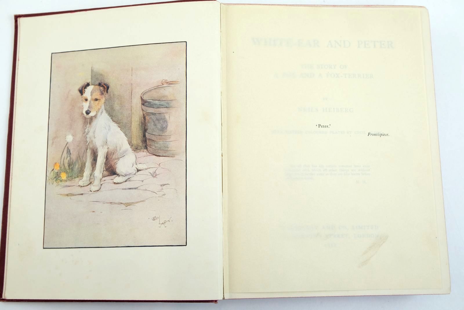 Photo of WHITE-EAR AND PETER written by Heiberg, Neils illustrated by Aldin, Cecil published by Macmillan & Co. Ltd. (STOCK CODE: 2133287)  for sale by Stella & Rose's Books
