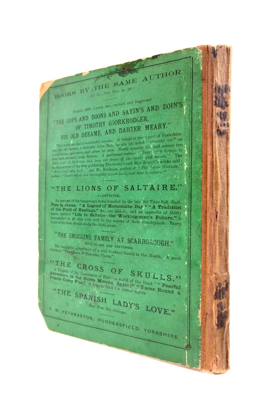 Photo of ADVENTURES OF A YORKSHIRE FARMER AND HIS SCAPEGRACE NEVVY written by Goorkrodger, Timothy published by F.M. Fetherston (STOCK CODE: 2133863)  for sale by Stella & Rose's Books