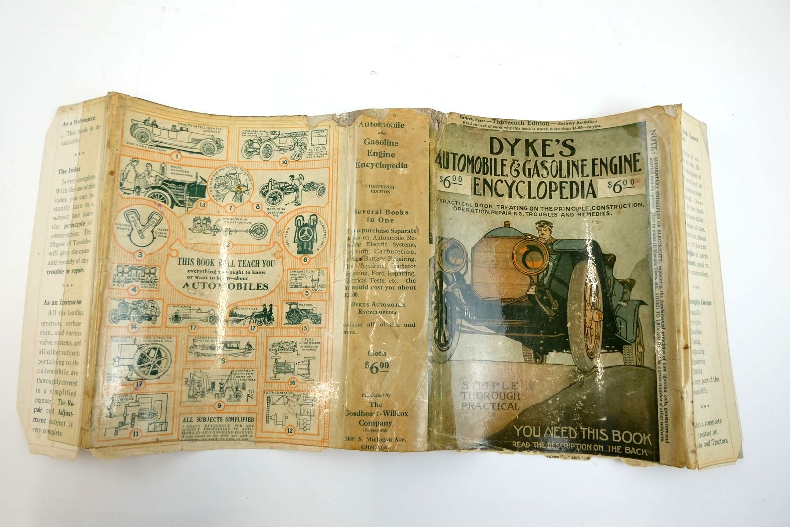 Stella & Rose's Books : DYKE'S AUTOMOBILE AND GASOLINE ENGINE