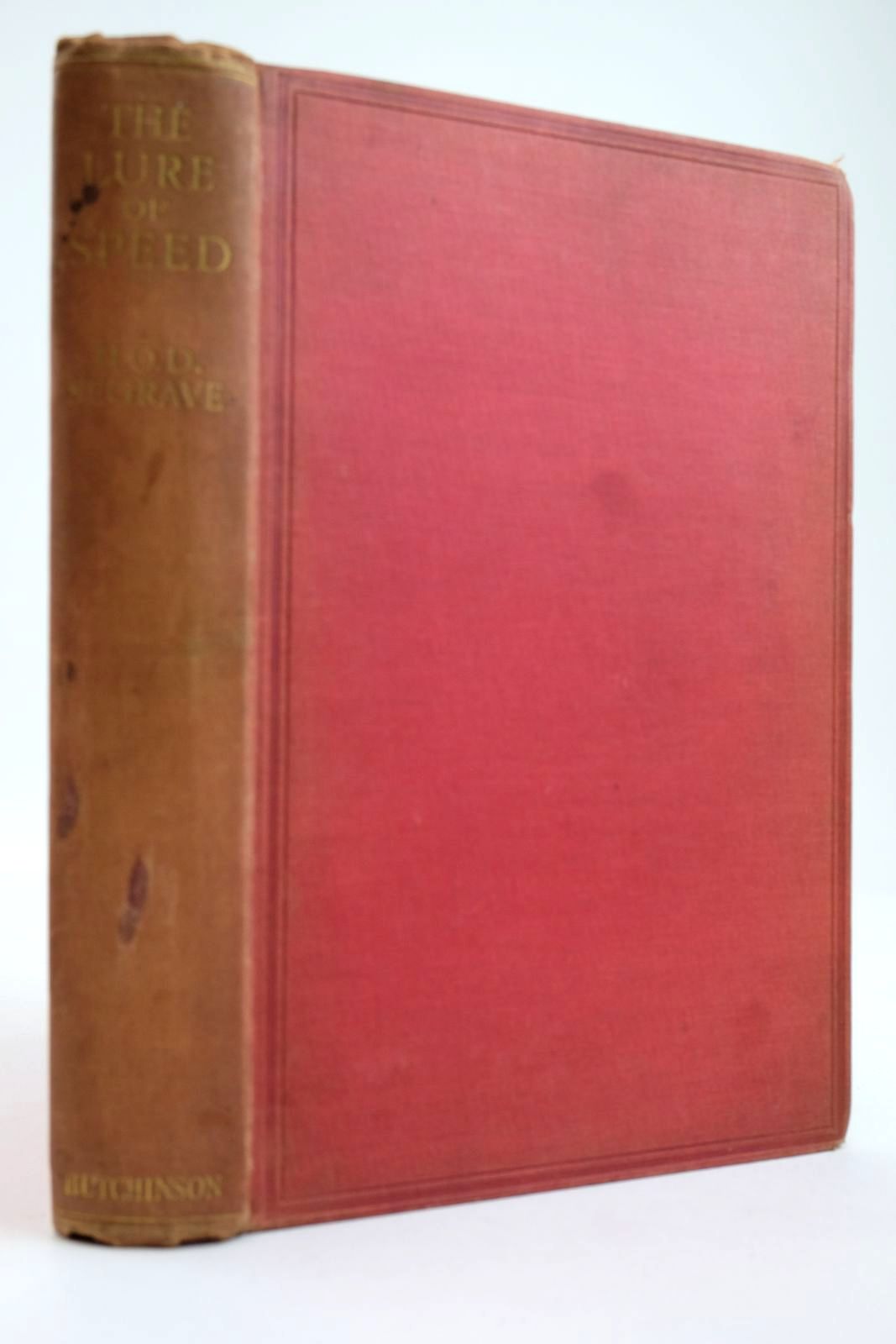 Photo of THE LURE OF SPEED written by Segrave, Henry published by Hutchinson &amp; Co. Ltd (STOCK CODE: 2133952)  for sale by Stella & Rose's Books