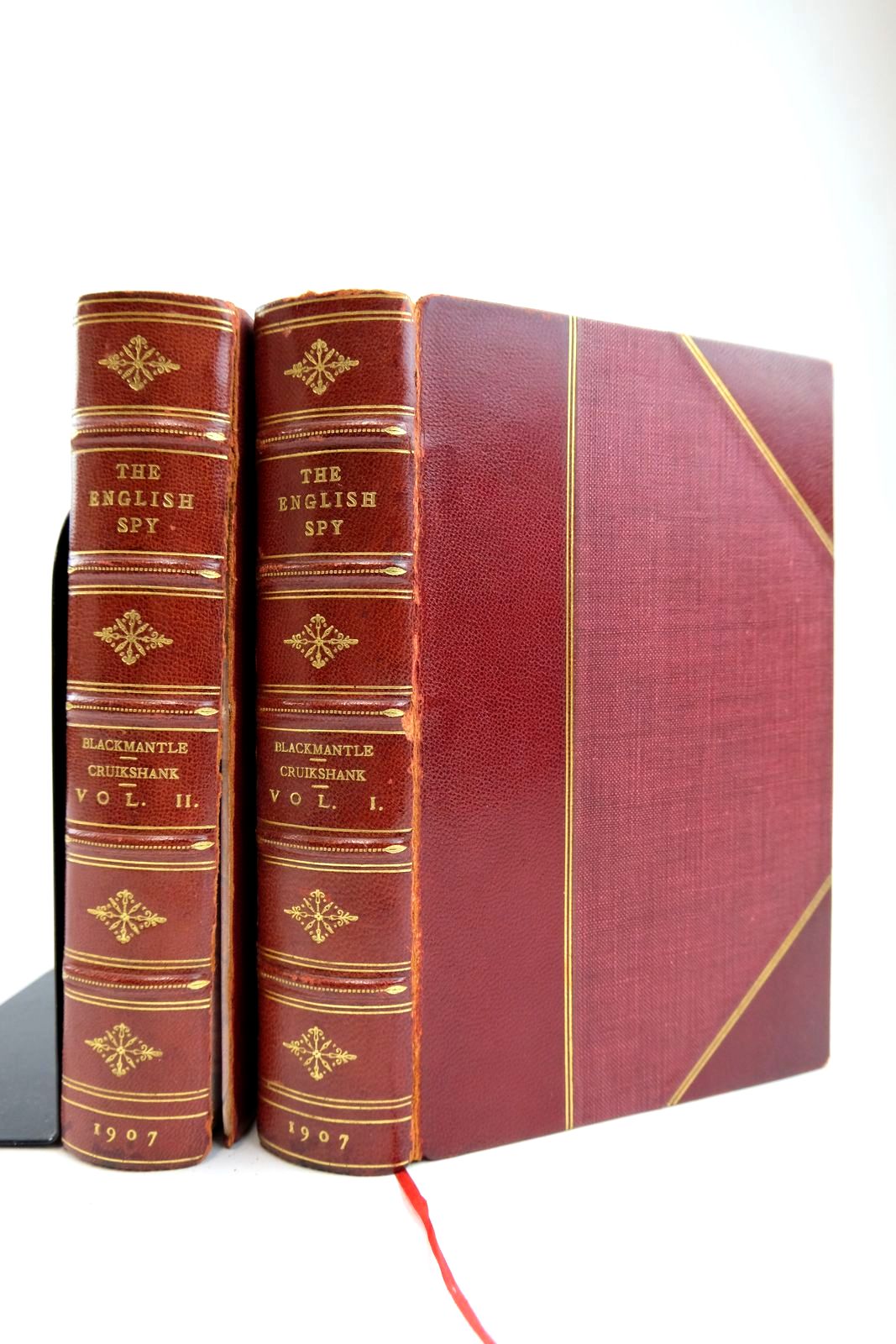 Photo of THE ENGLISH SPY (2 VOLUMES) written by Blackmantle, Bernard illustrated by Cruikshank, Robert published by Methuen &amp; Co. (STOCK CODE: 2134071)  for sale by Stella & Rose's Books