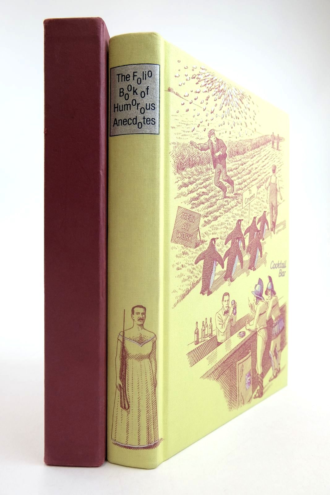 Photo of THE FOLIO BOOK OF HUMOROUS ANECDOTES written by Leeson, Edward illustrated by Hardcastle, Nick published by Folio Society (STOCK CODE: 2134230)  for sale by Stella & Rose's Books