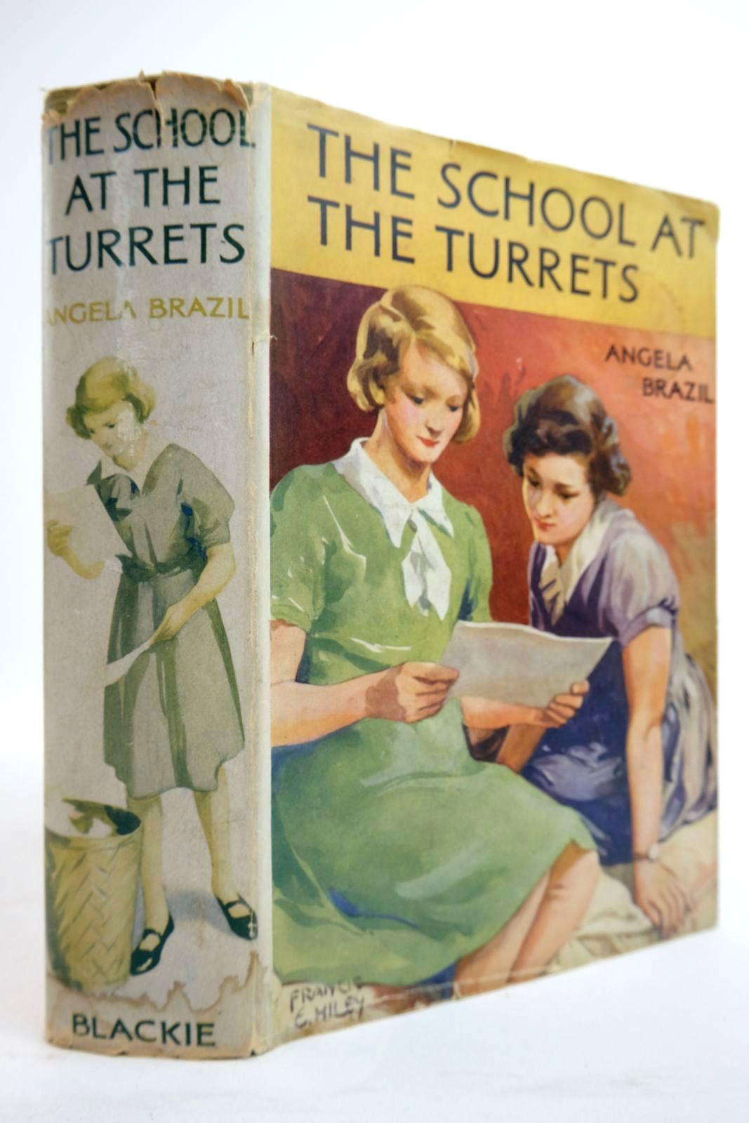 Photo of THE SCHOOL AT THE TURRETS written by Brazil, Angela illustrated by Hiley, Francis E. published by Blackie &amp; Son Ltd. (STOCK CODE: 2134451)  for sale by Stella & Rose's Books