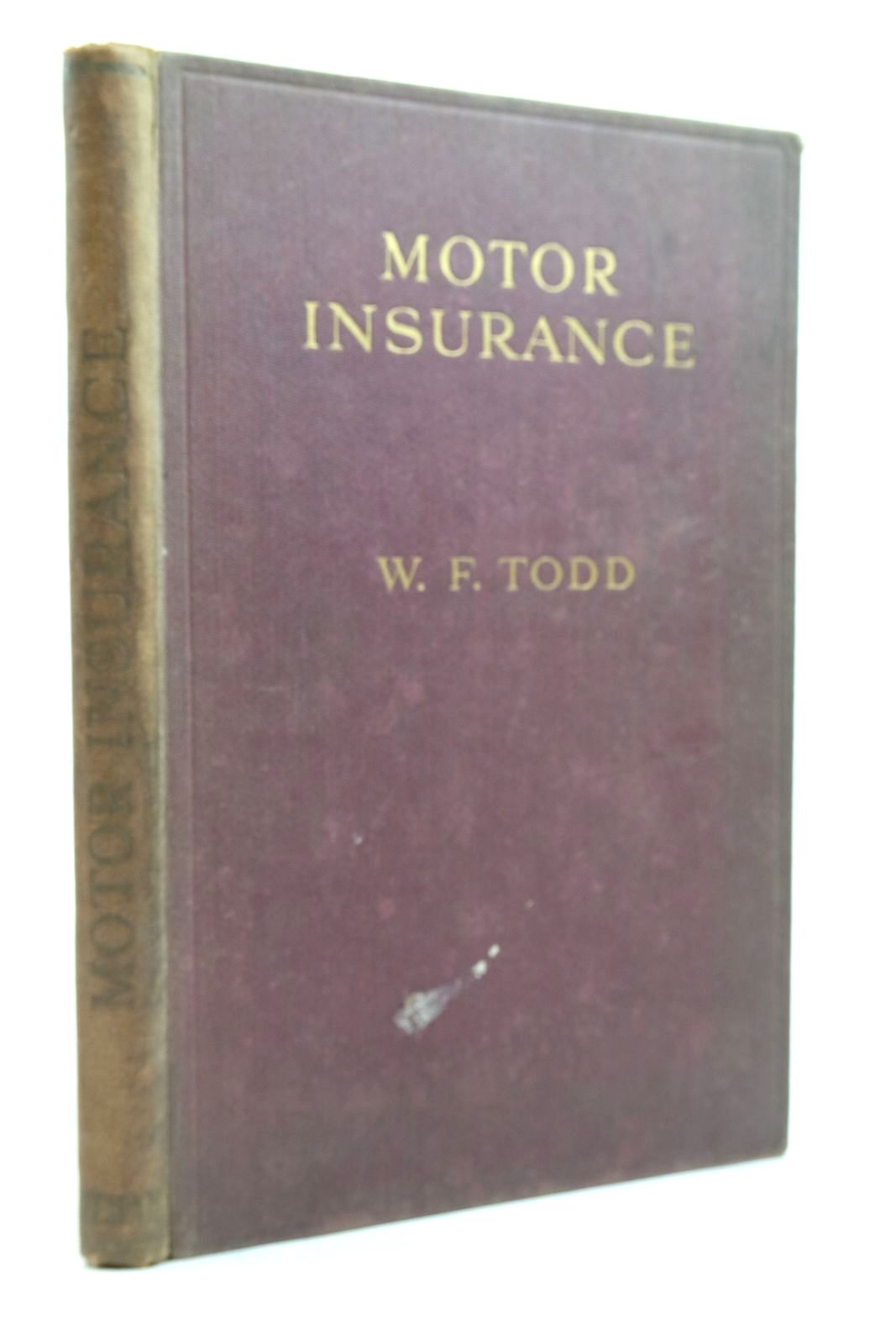 Photo of MOTOR INSURANCE: THE TREATMENT OF MECHANICAL ROAD TRANSPORT RISKS- Stock Number: 2134621